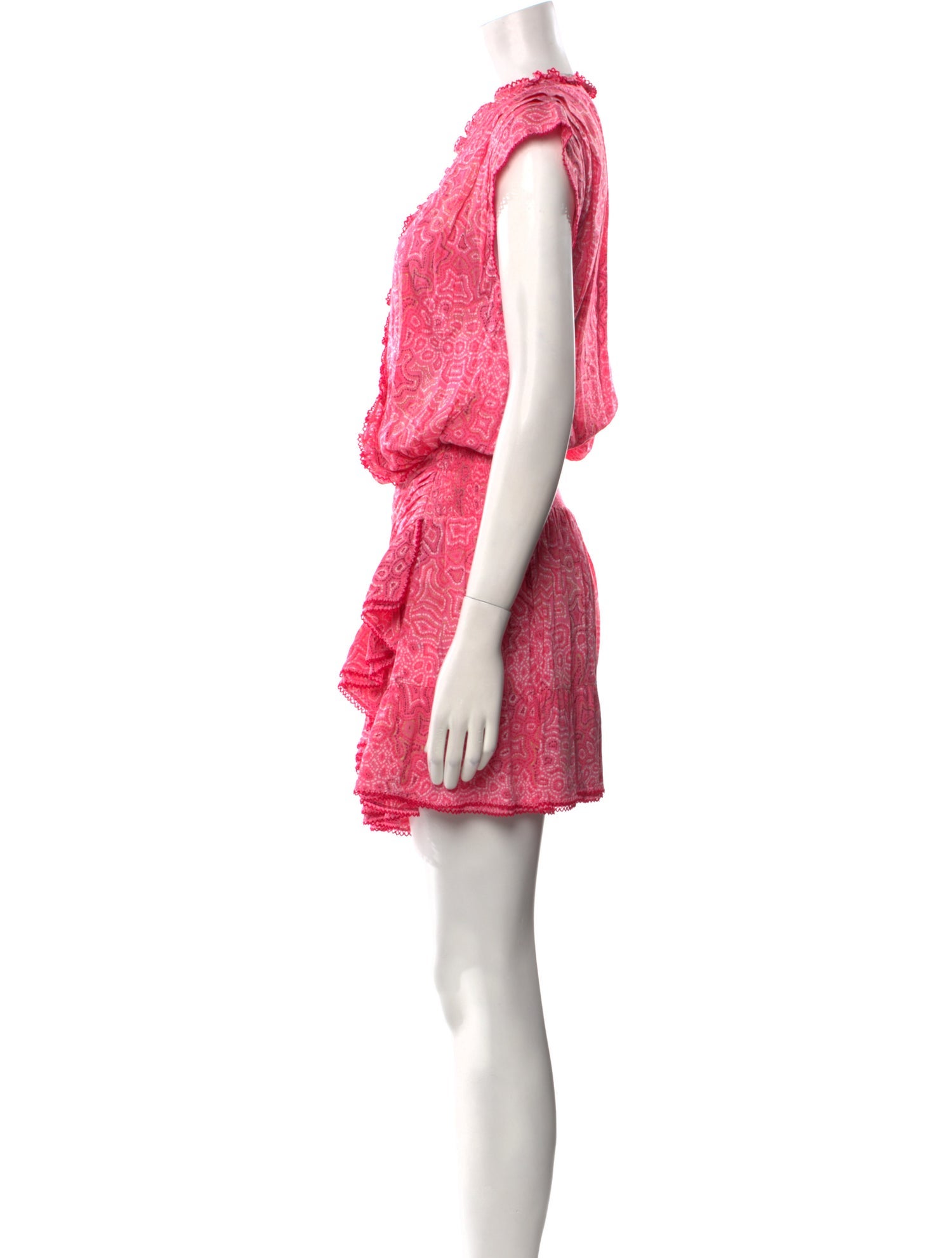 Poupette St Barth Printed Mini Dress