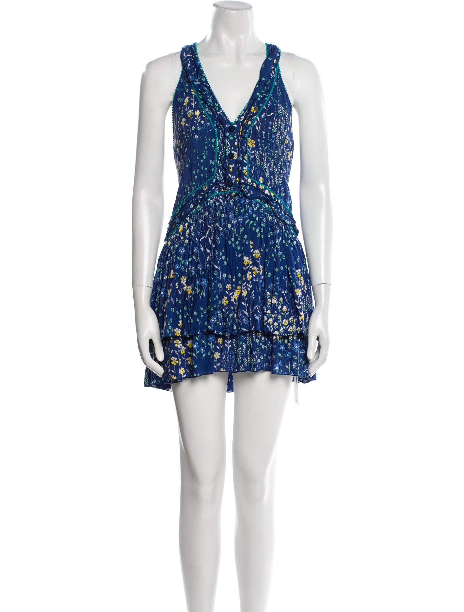 Poupette St Barth Printed Mini Dress