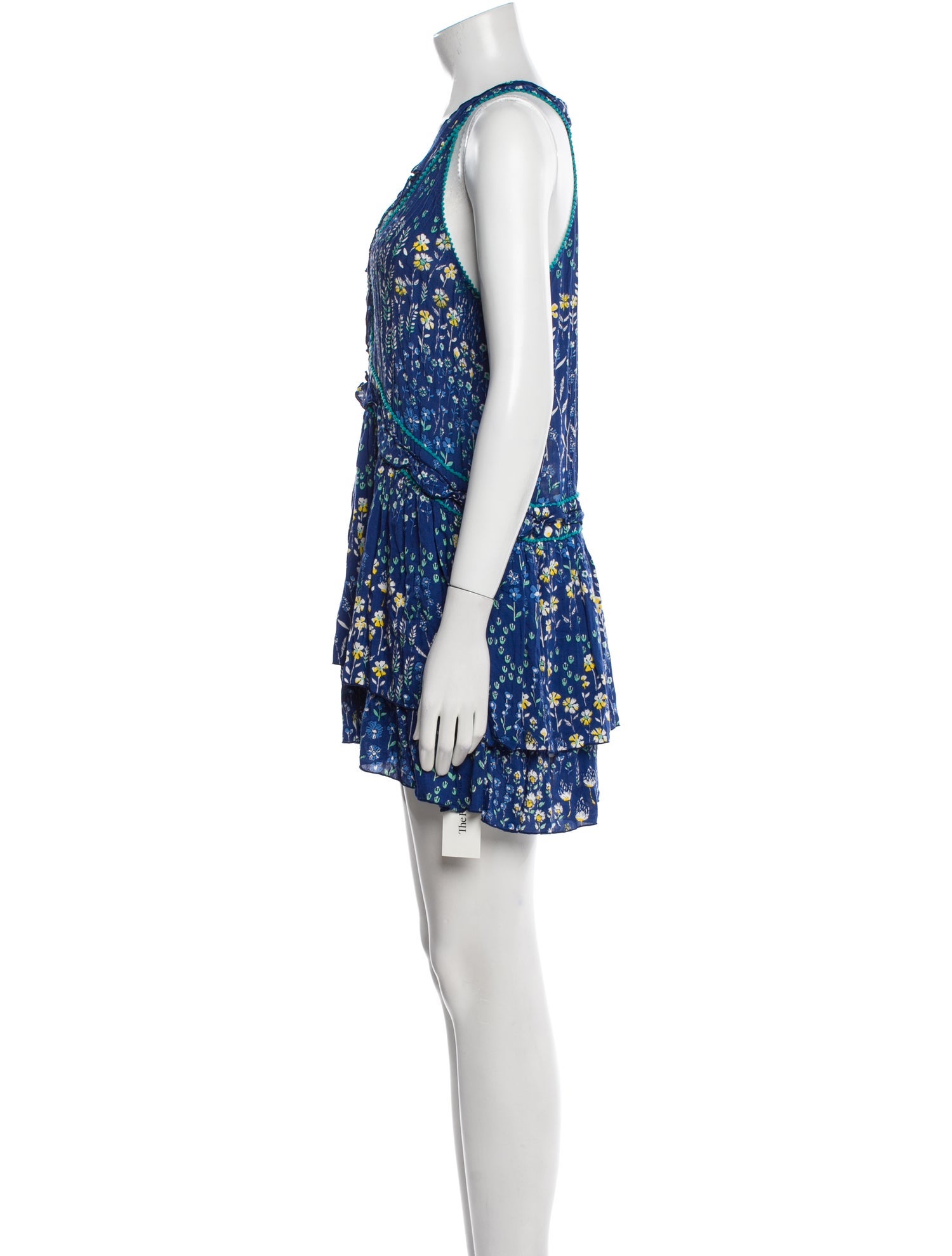 Poupette St Barth Printed Mini Dress