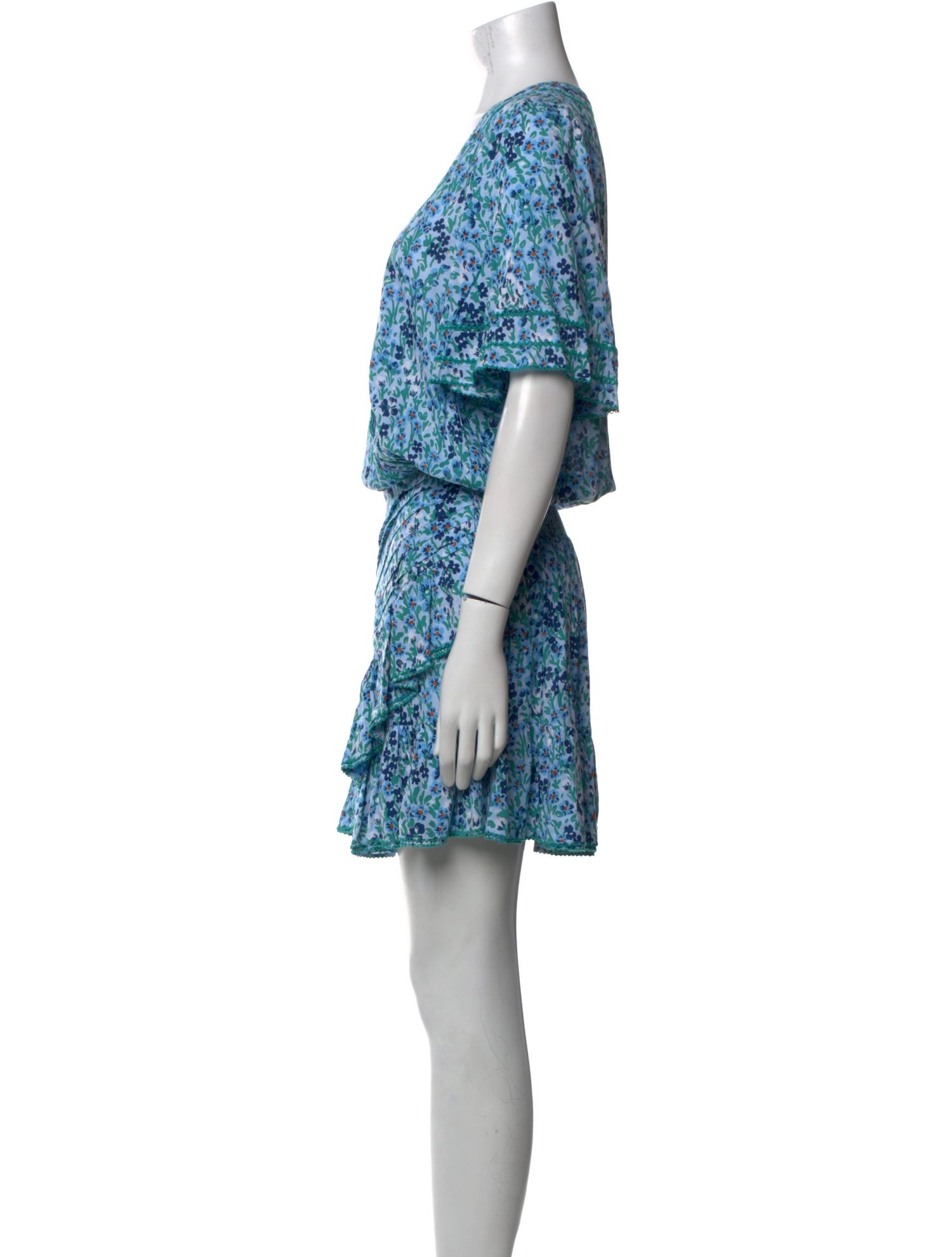 Poupette St Barth Floral Print Mini Dress