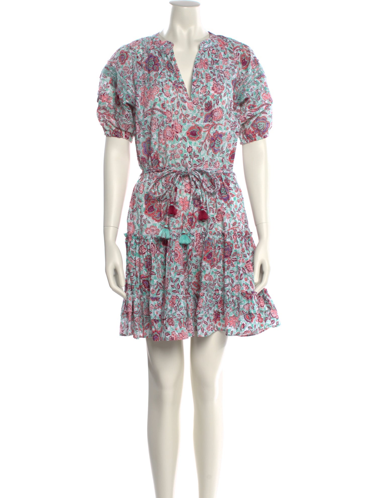 Poupette St Barth Floral Print Mini Dress
