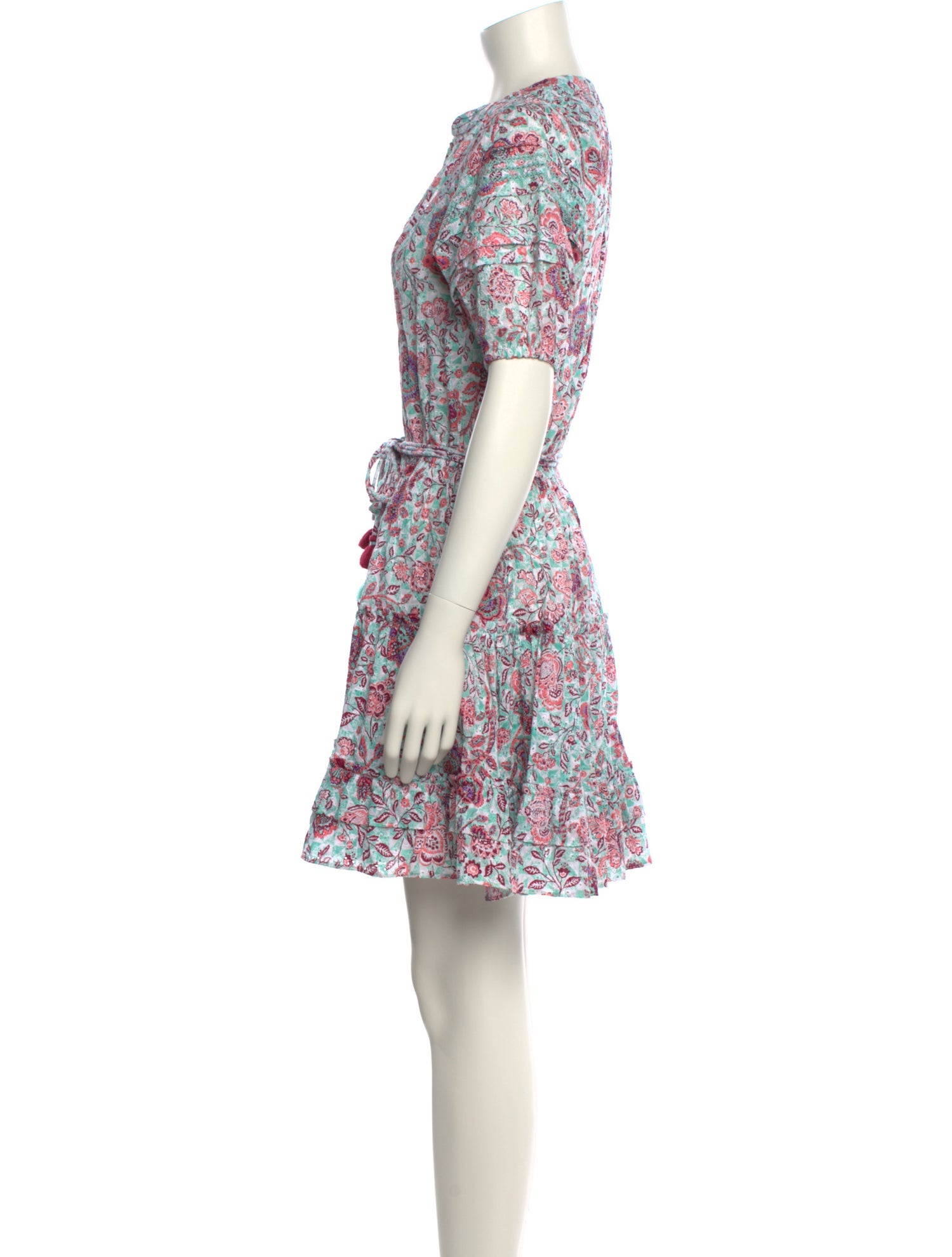 Poupette St Barth Floral Print Mini Dress