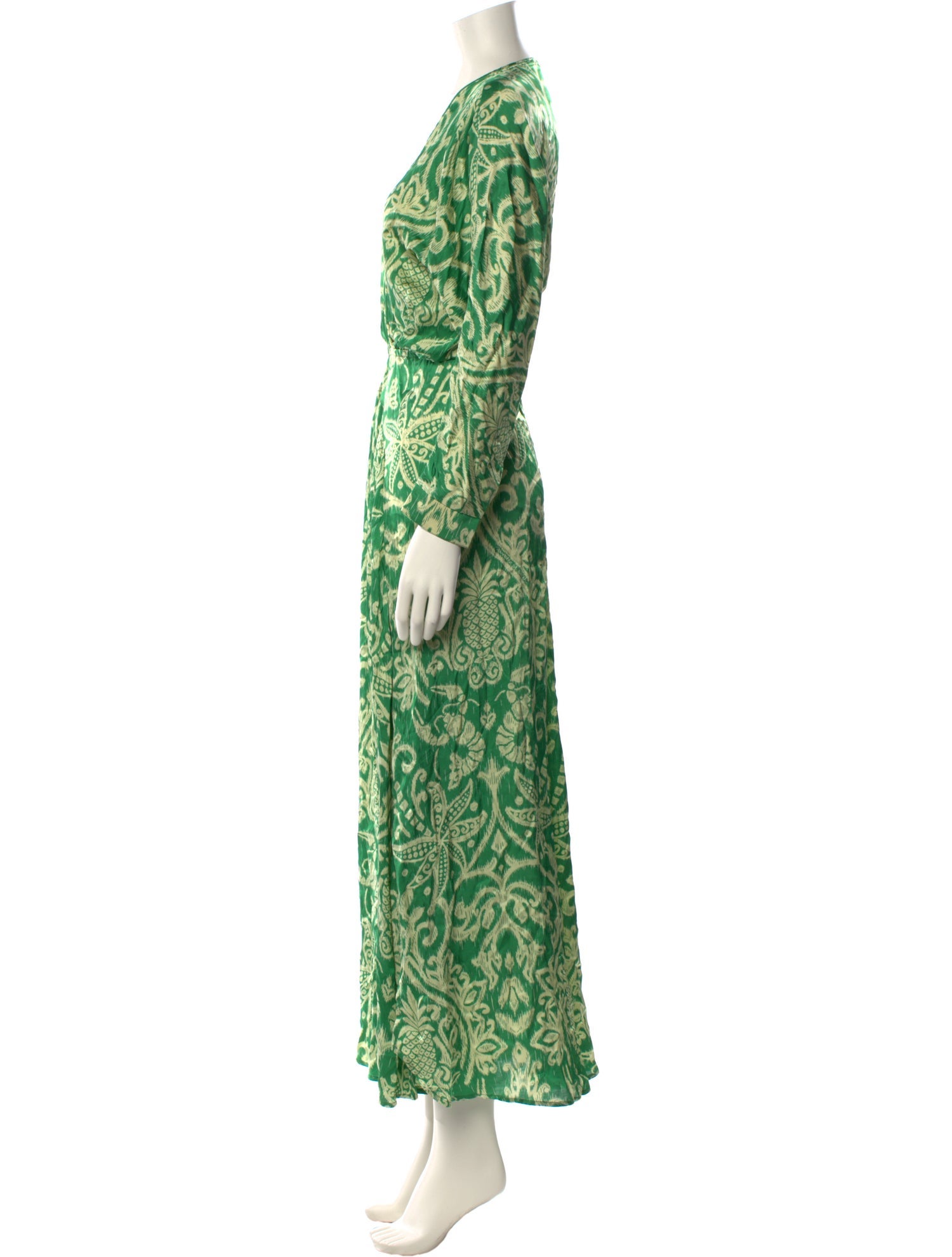 Poupette St Barth Printed Long Dress
