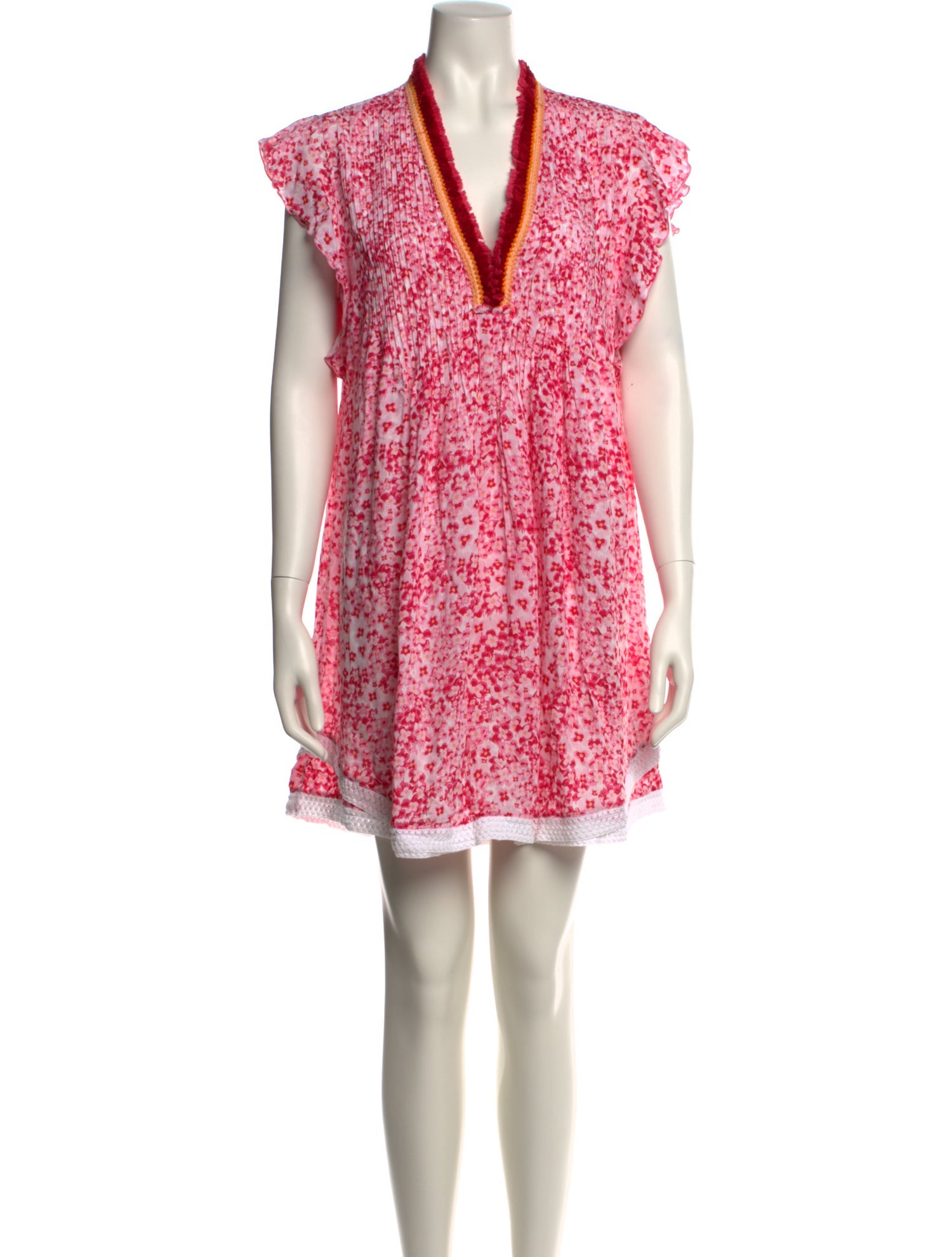 Poupette St Barth Printed Mini Dress