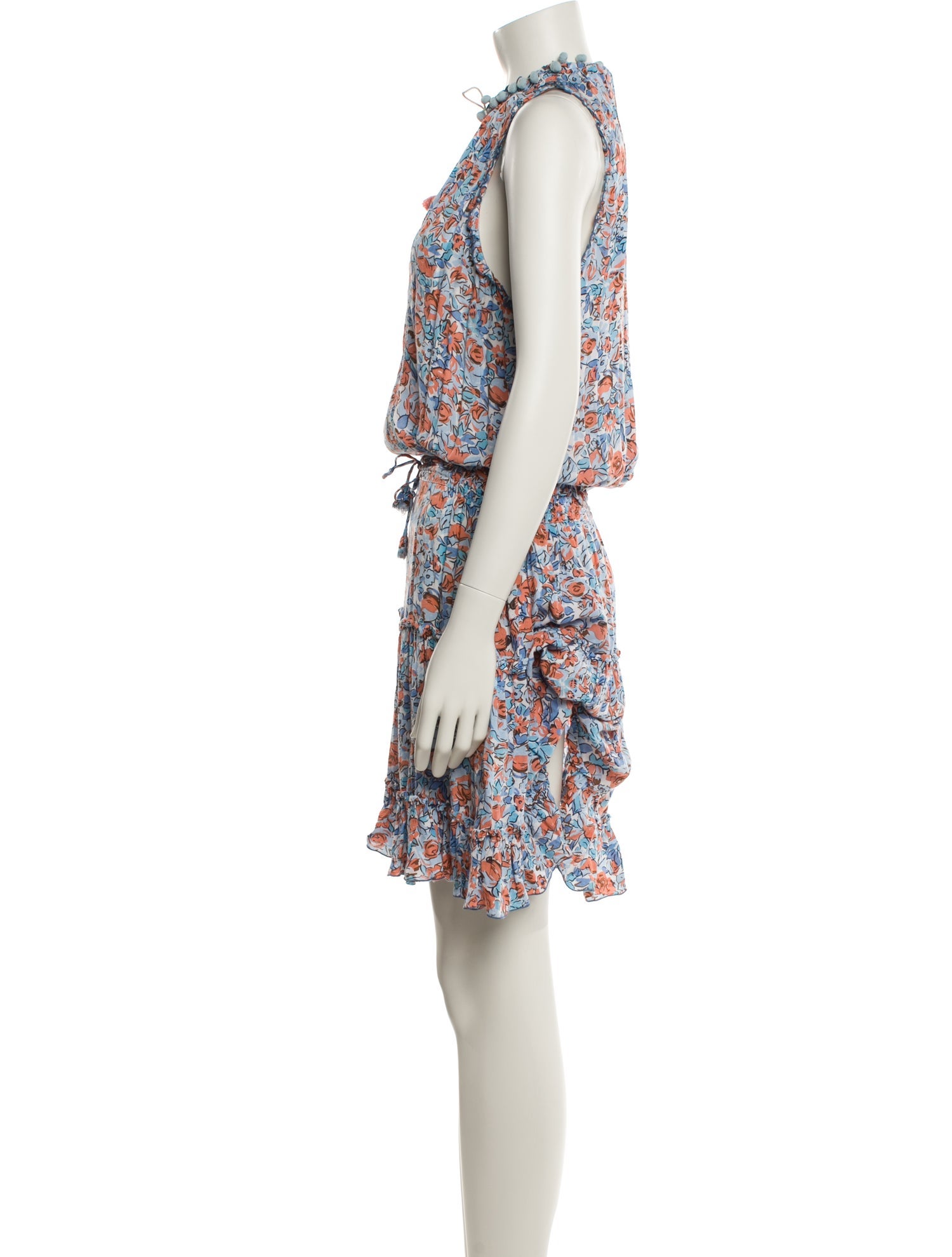 Poupette St Barth Floral Print Mini Dress