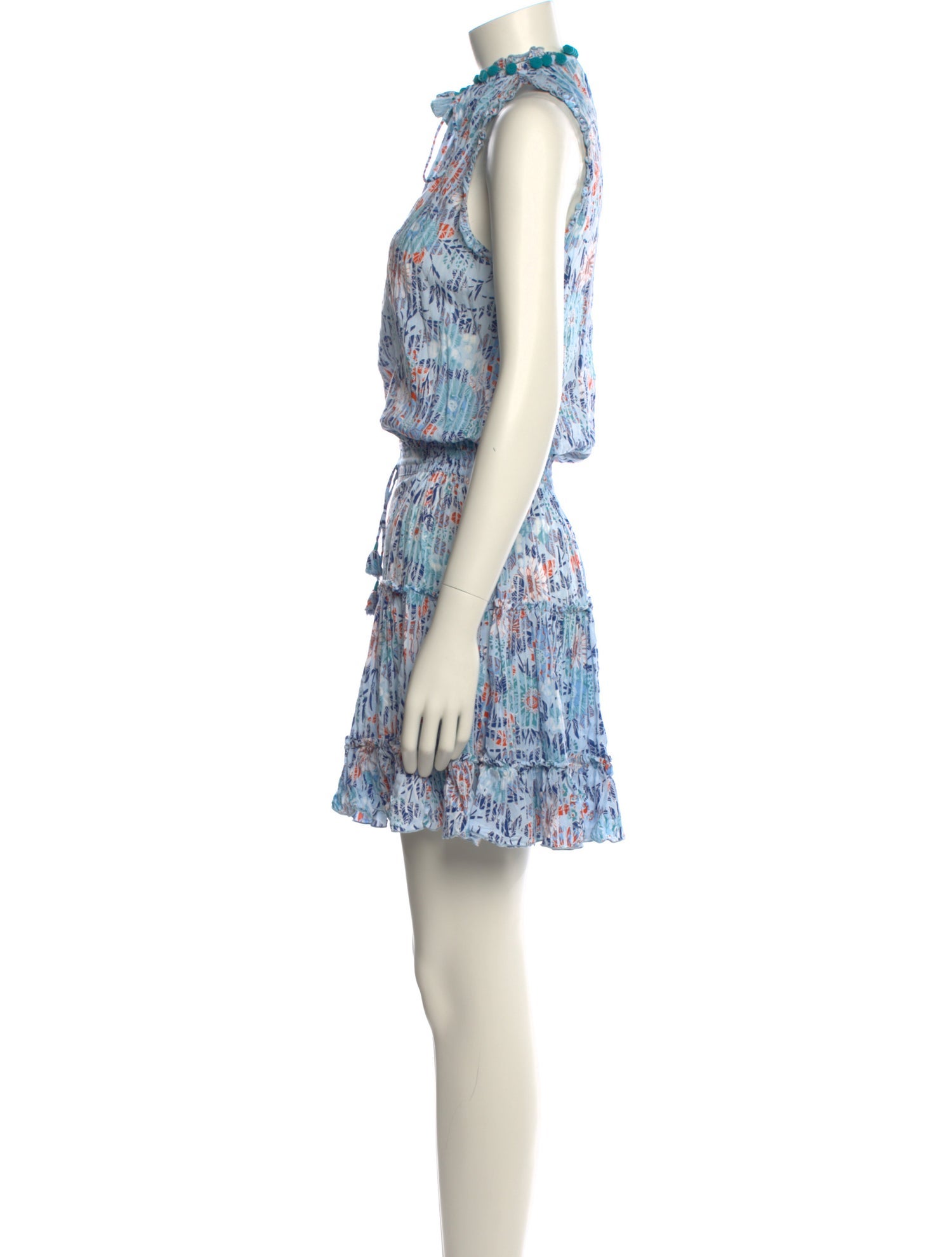 Poupette St Barth Printed Mini Dress