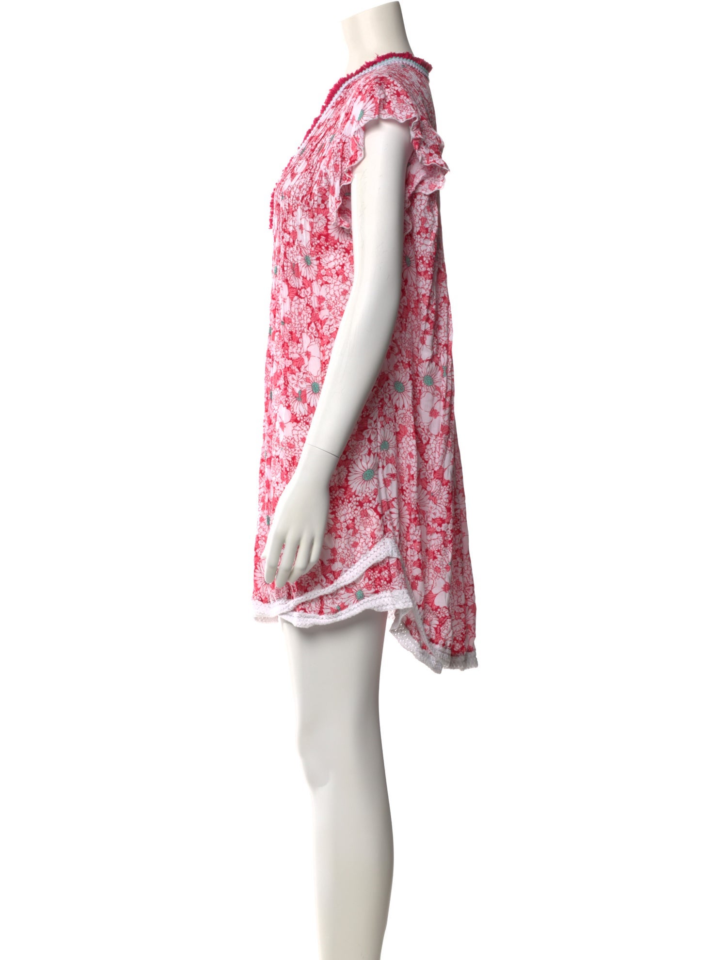 Poupette St Barth Printed Mini Dress