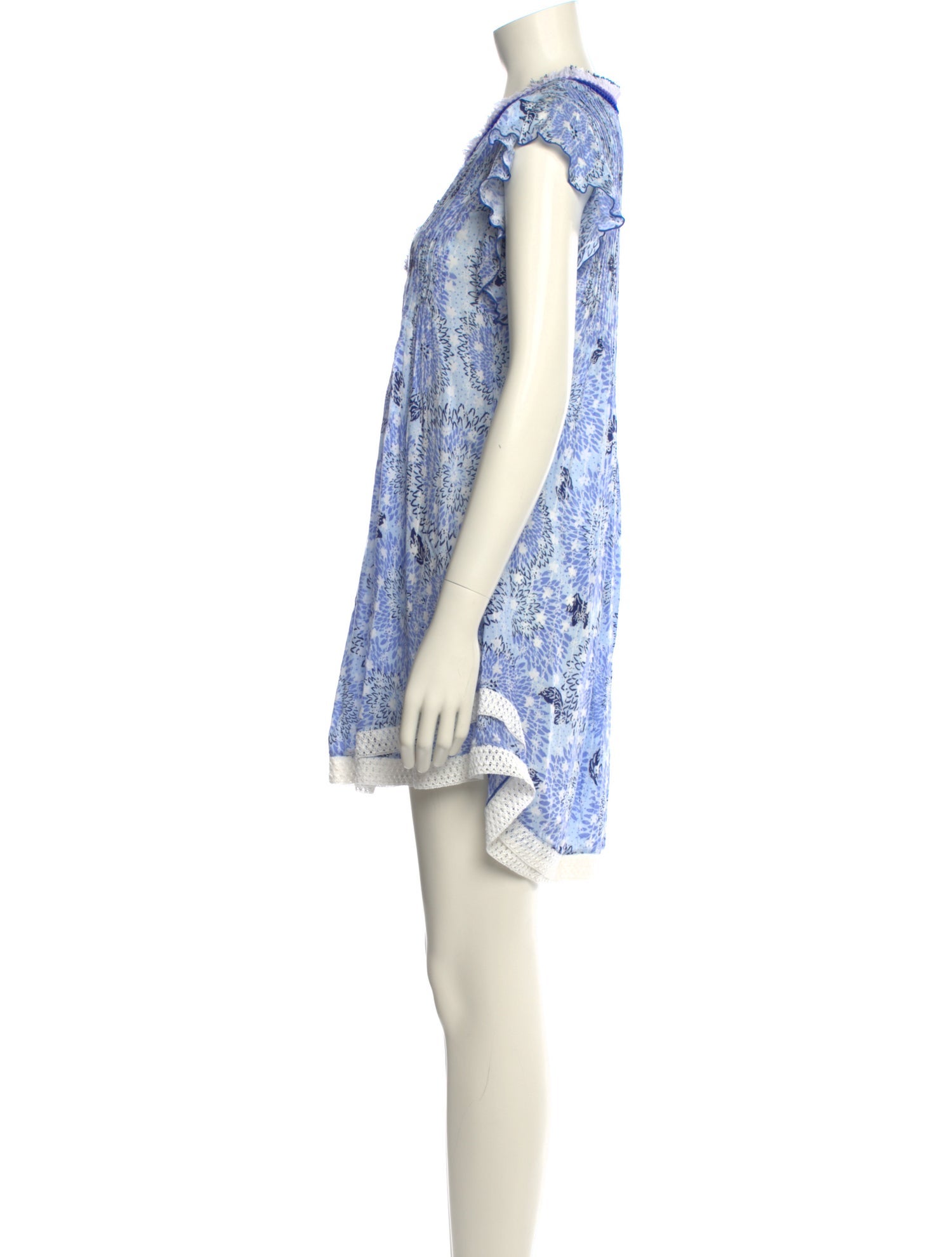 Poupette St Barth Printed Mini Dress