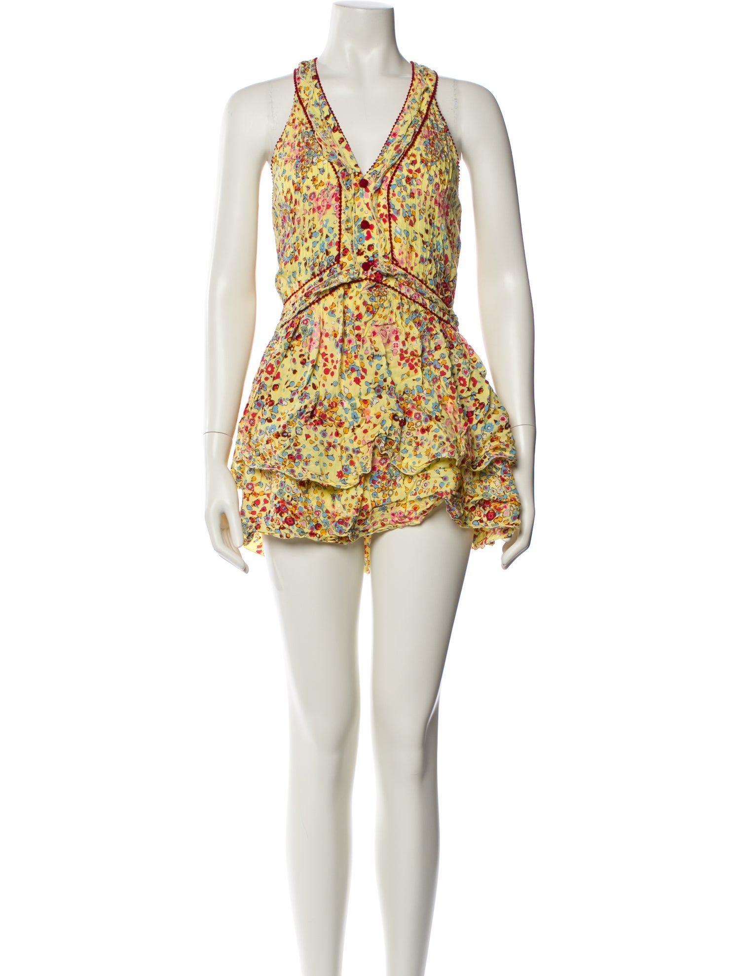Poupette St Barth Printed Mini Dress