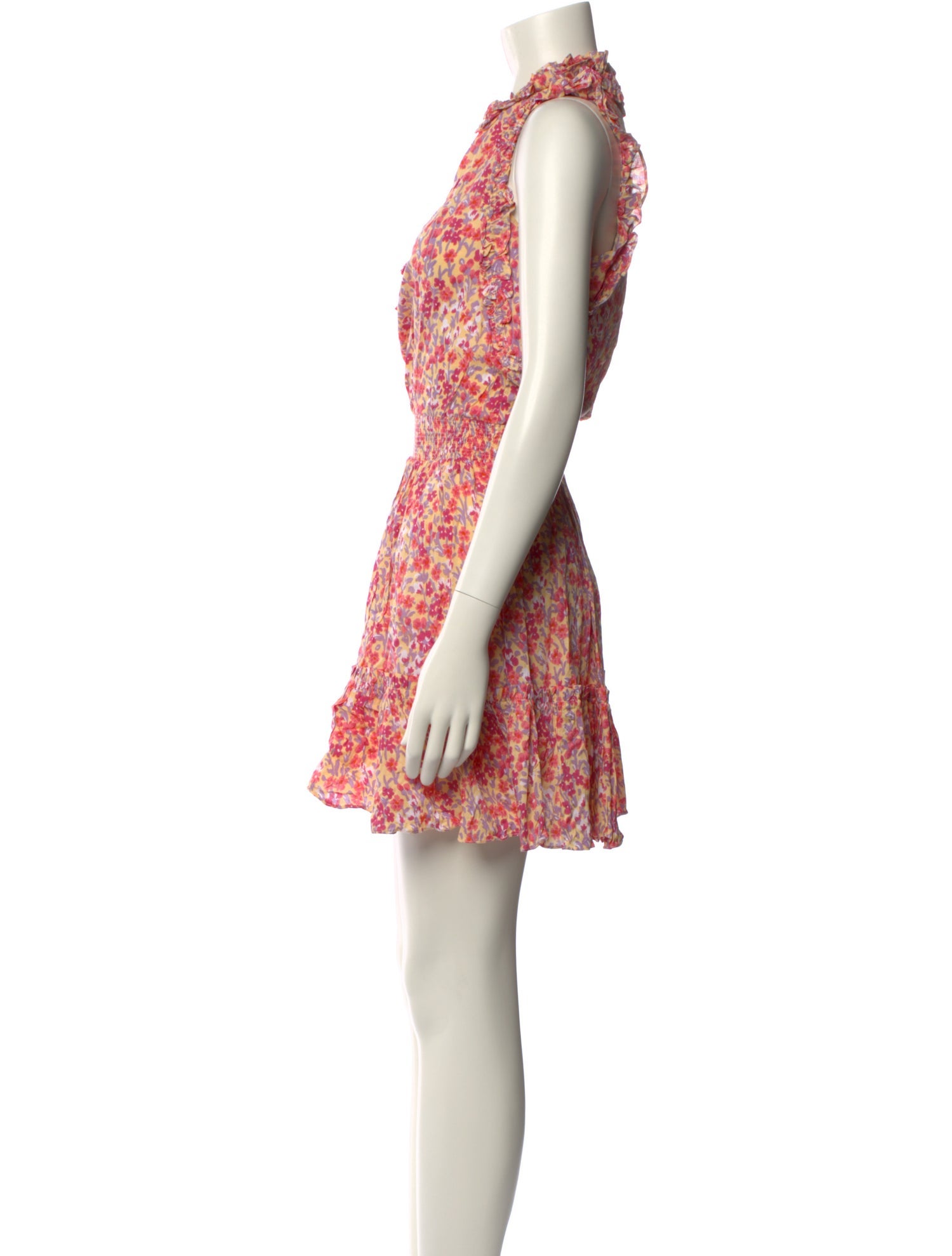 Poupette St Barth Floral Print Mini Dress