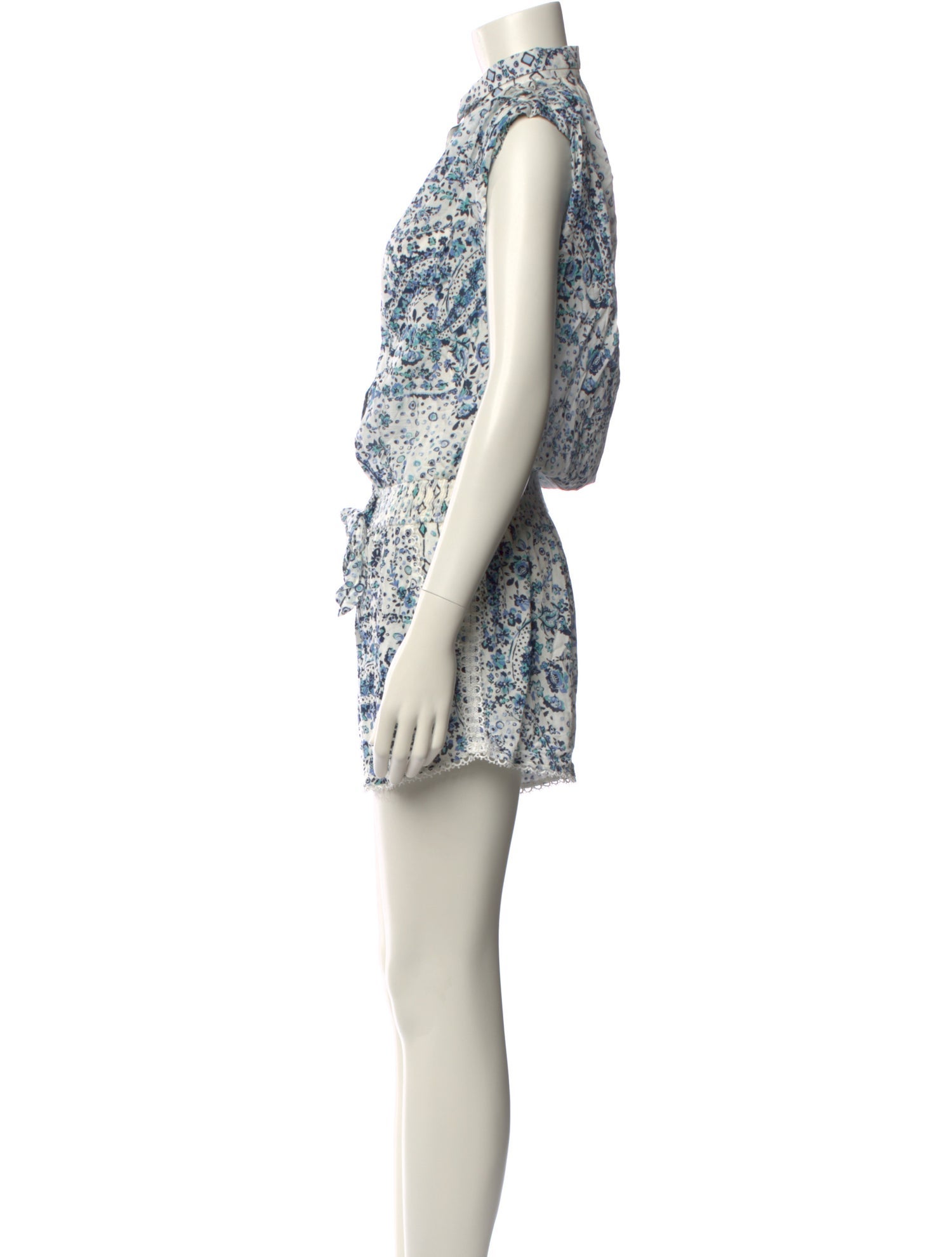 Poupette St Barth Printed Romper