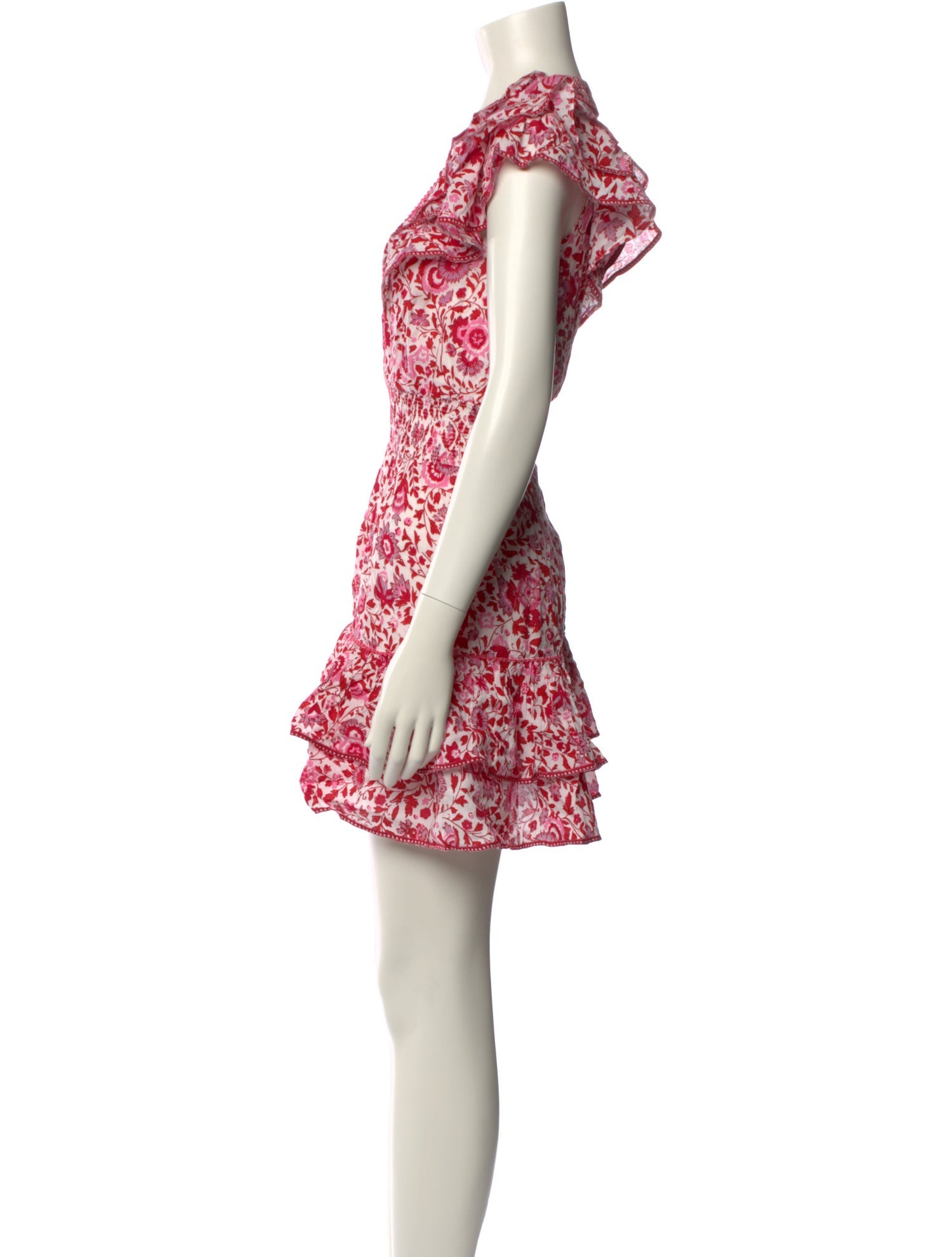 Poupette St Barth Floral Print Mini Dress