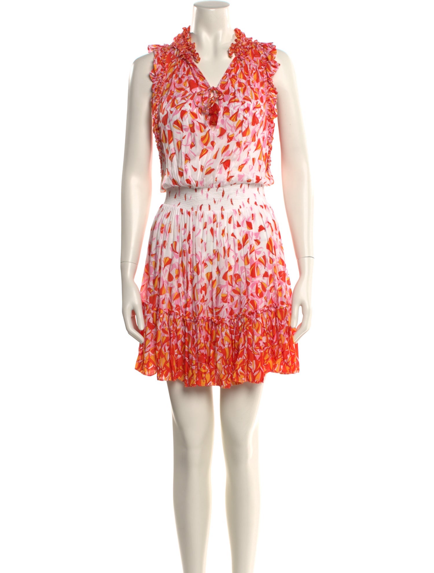 Poupette St Barth Printed Mini Dress
