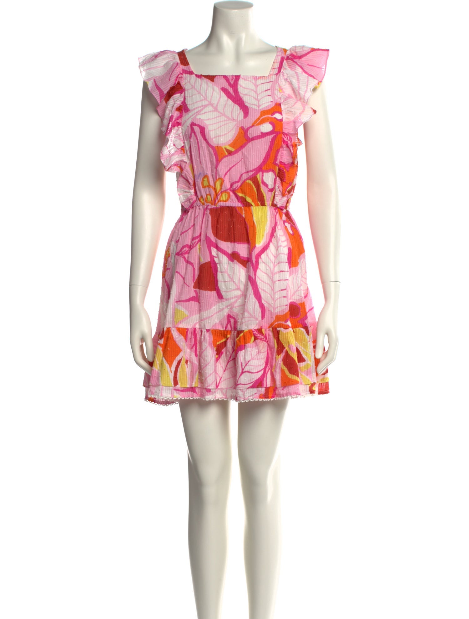 Poupette St Barth Floral Print Mini Dress