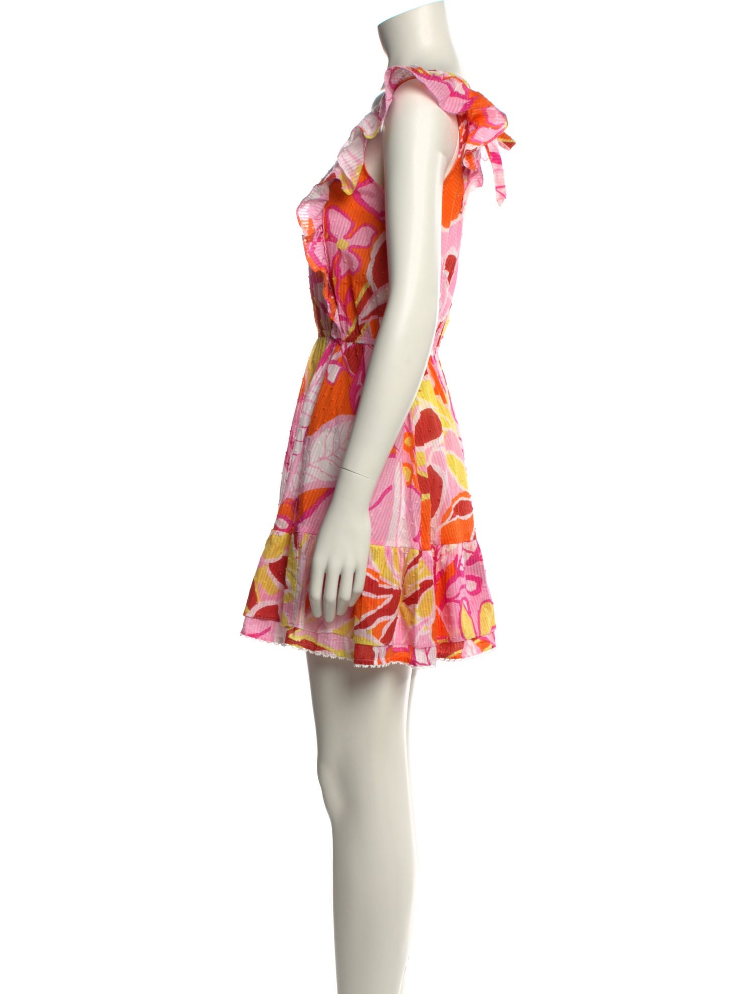 Poupette St Barth Floral Print Mini Dress