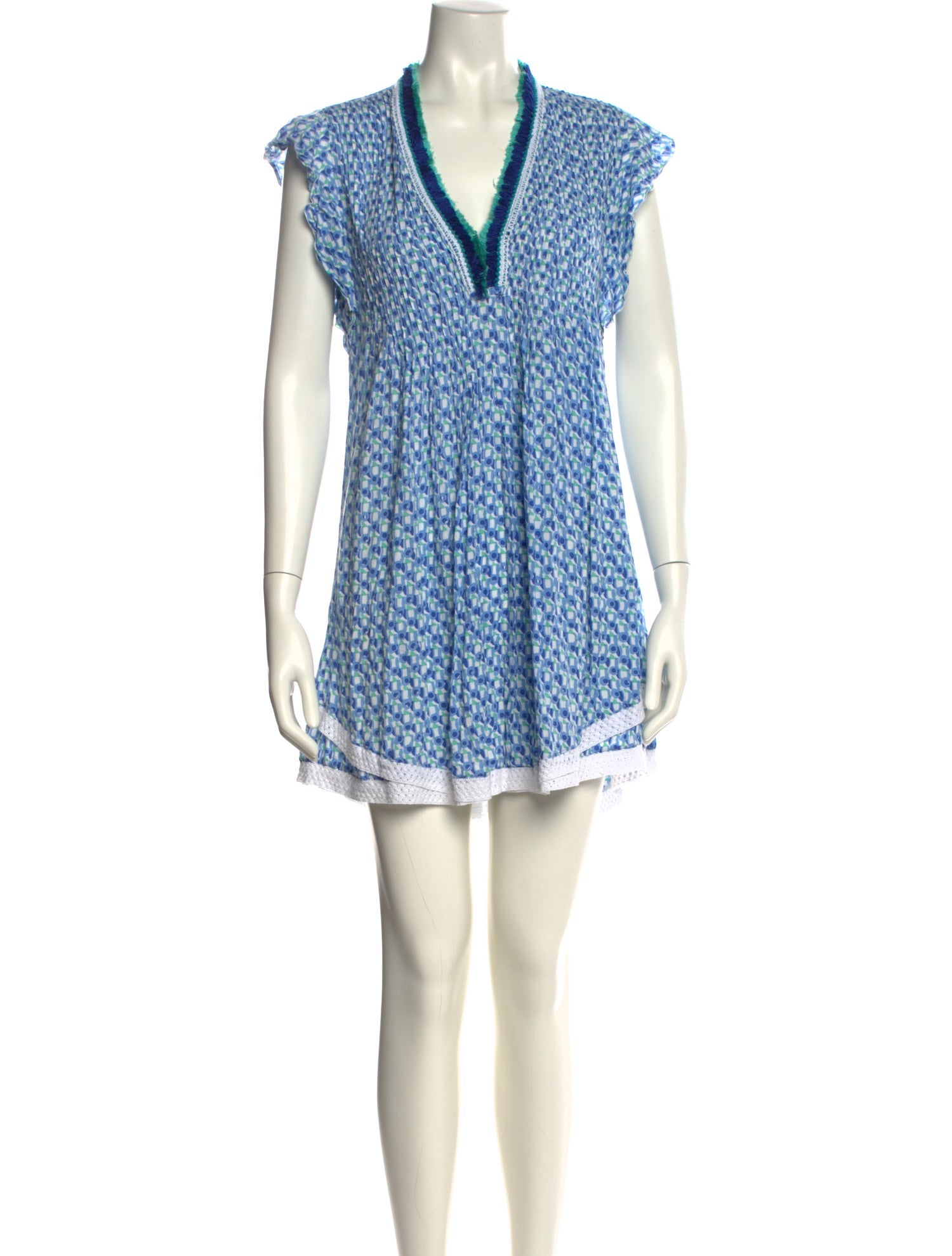 Poupette St Barth Printed Mini Dress