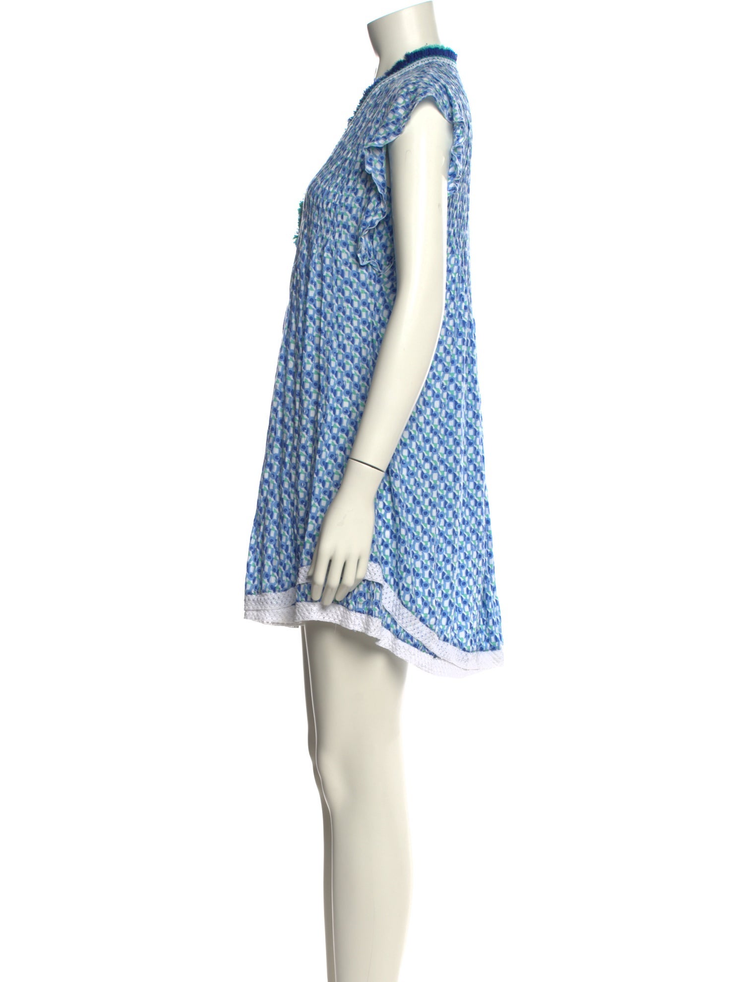 Poupette St Barth Printed Mini Dress