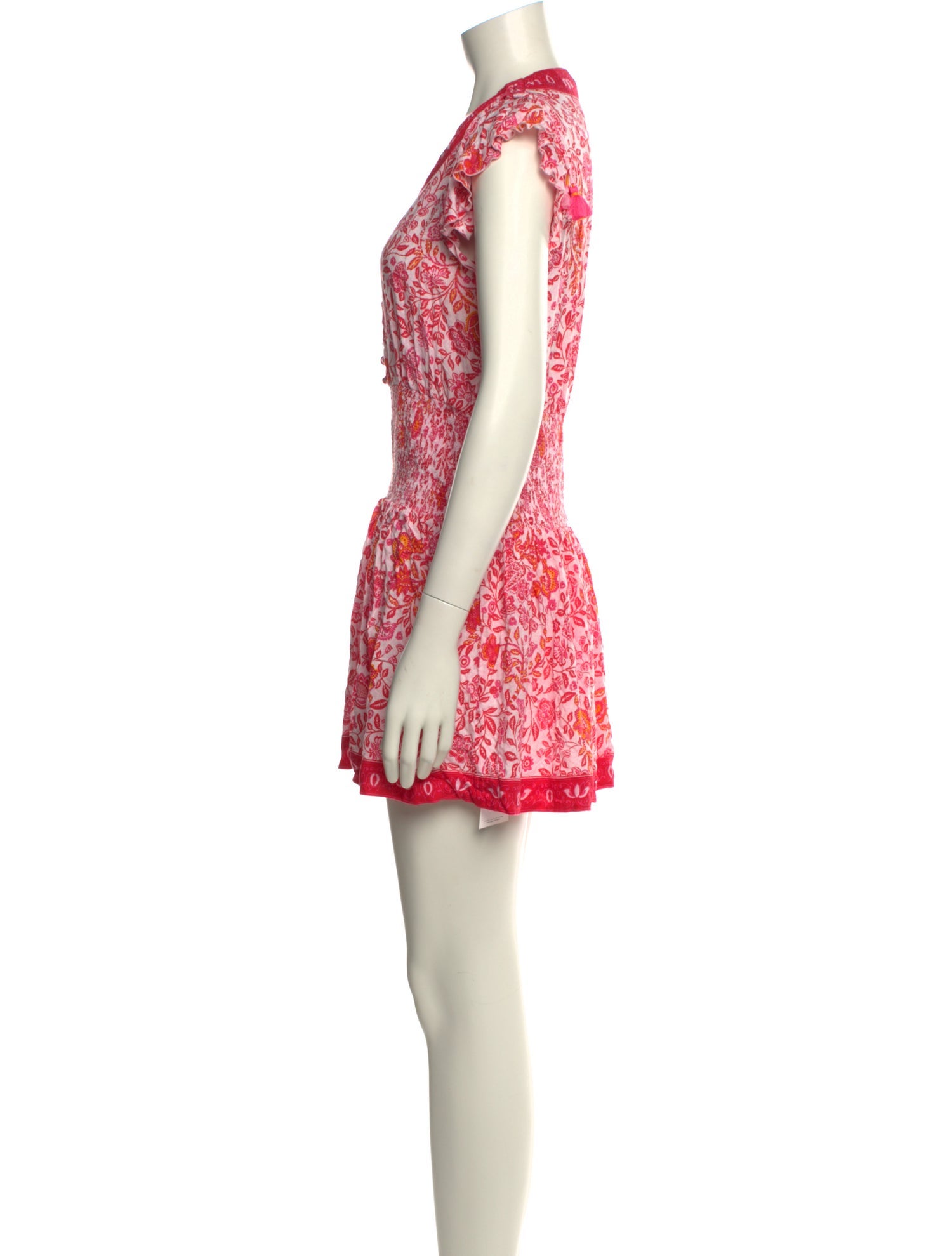 Poupette St Barth Floral Print Mini Dress