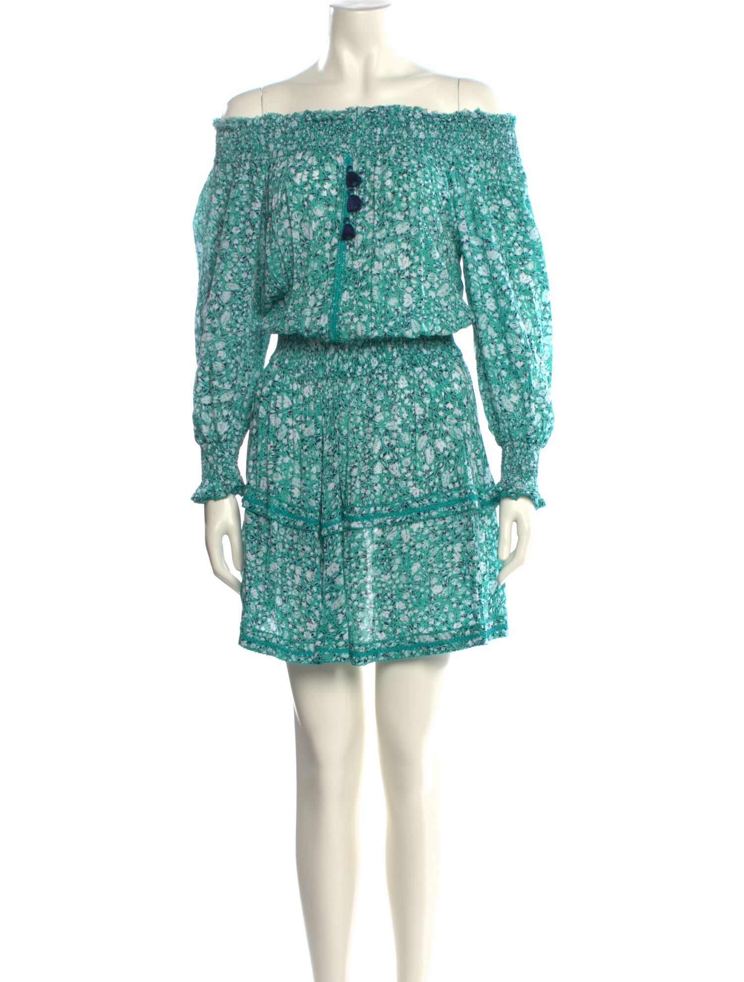 Poupette St Barth Floral Print Mini Dress