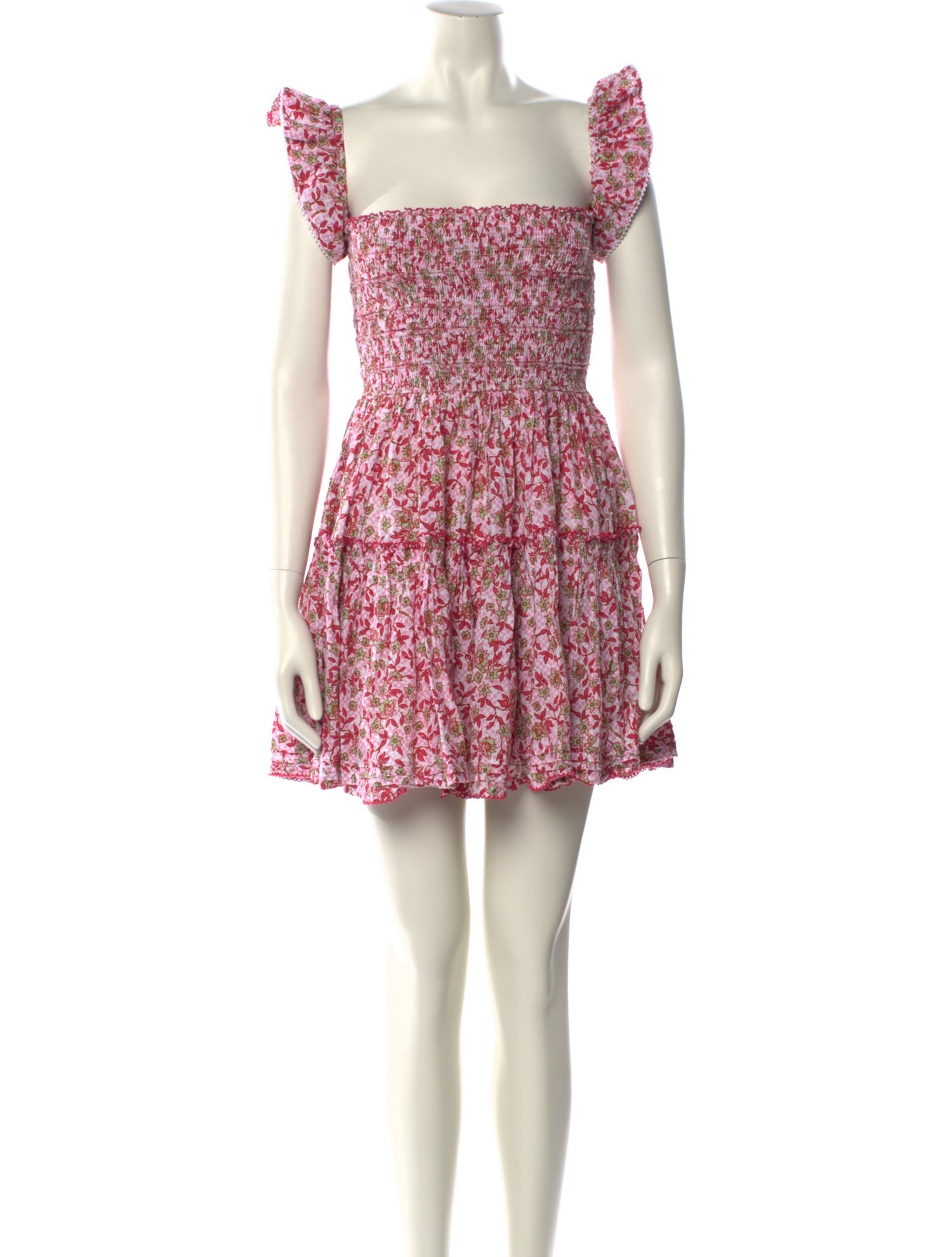 Poupette St Barth Printed Mini Dress