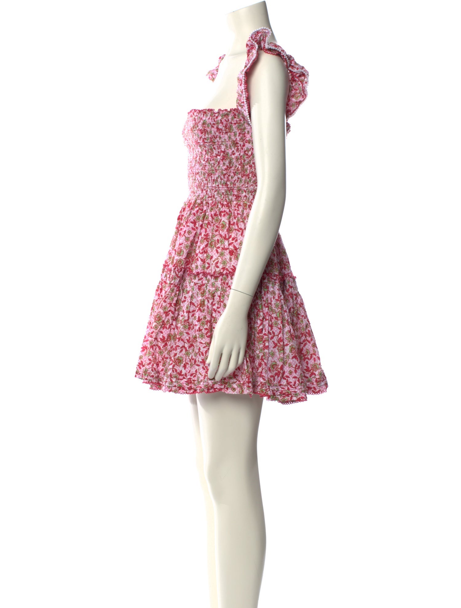 Poupette St Barth Printed Mini Dress