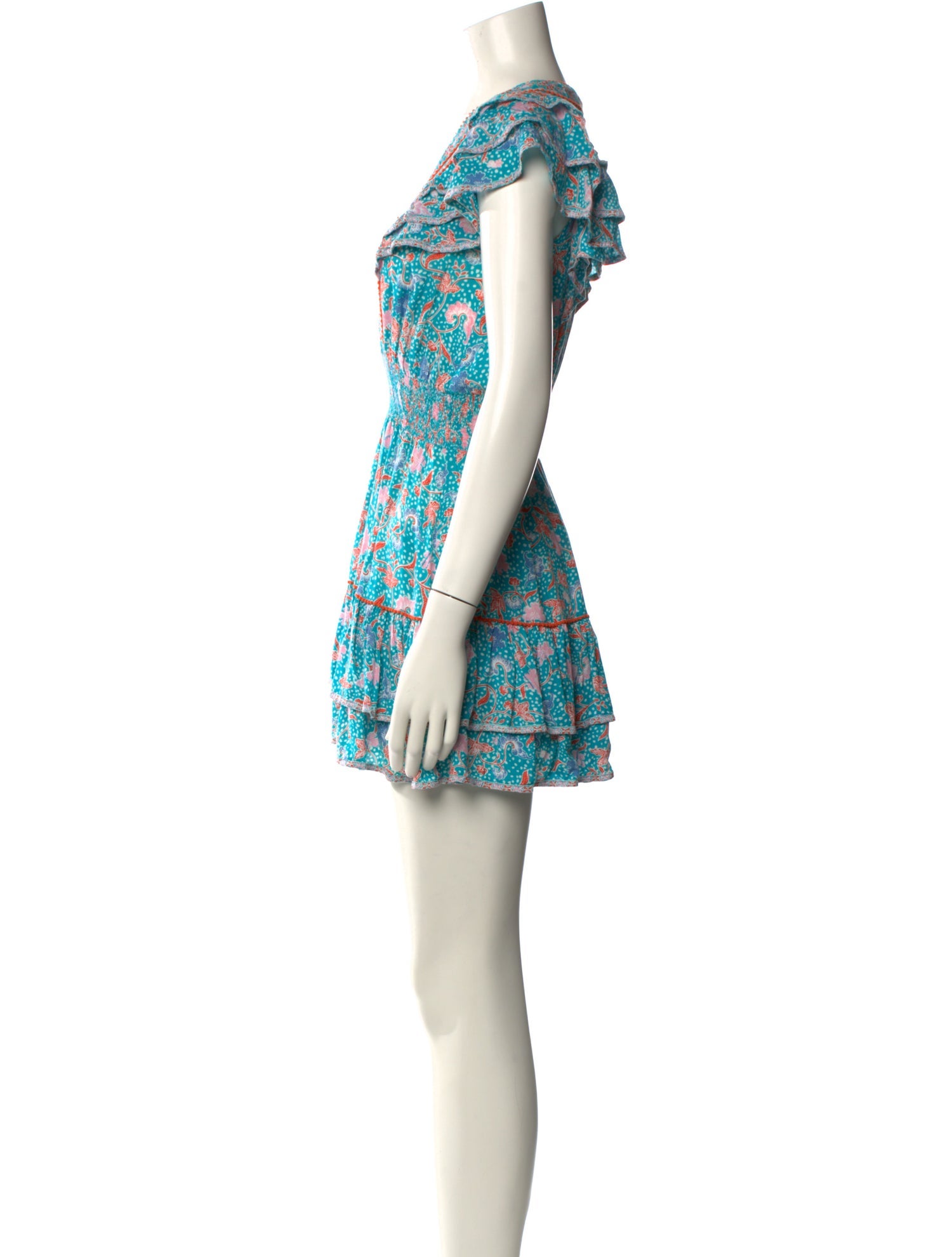 Poupette St Barth Printed Mini Dress
