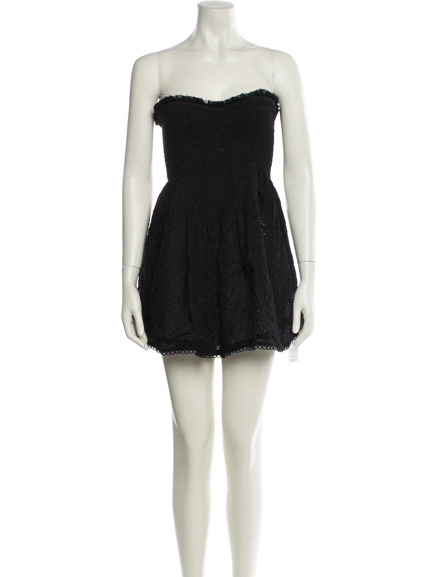Poupette St Barth Strapless Mini Dress