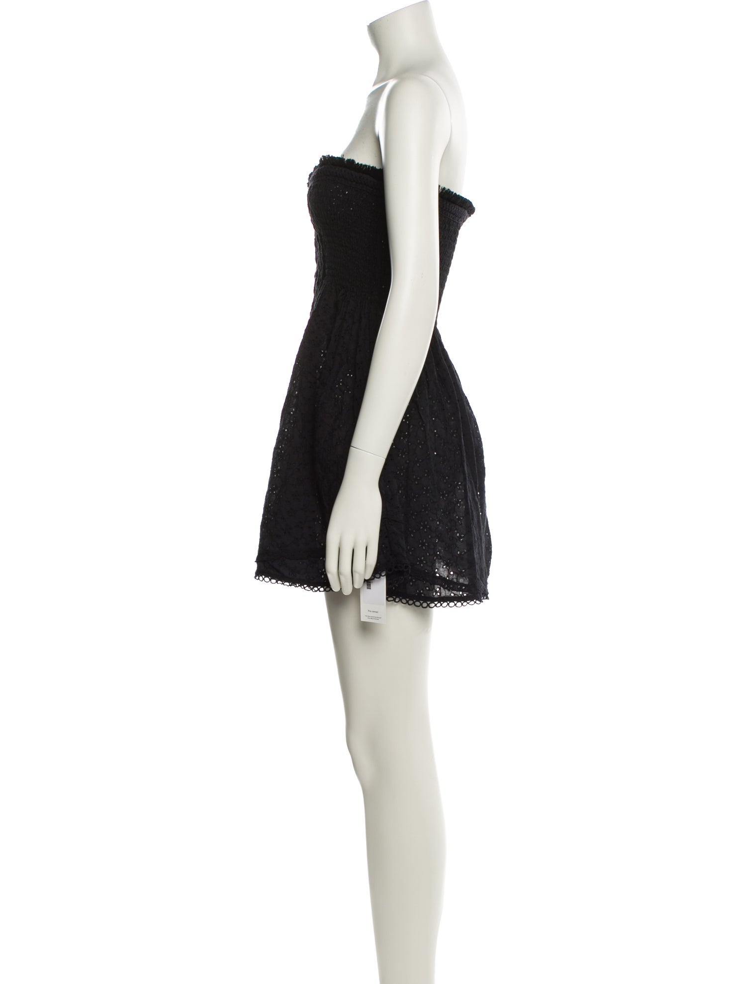 Poupette St Barth Strapless Mini Dress