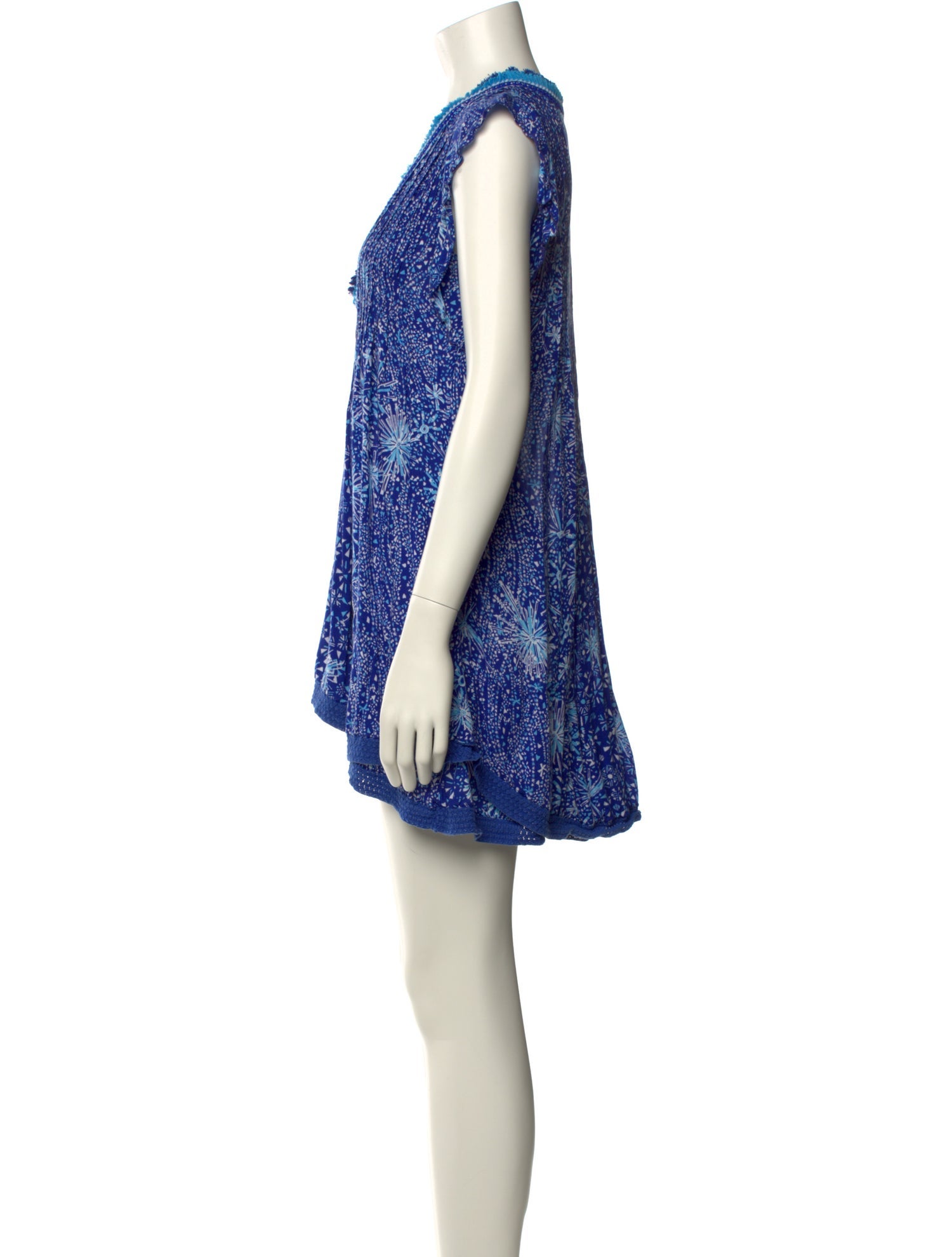 Poupette St Barth Printed Mini Dress