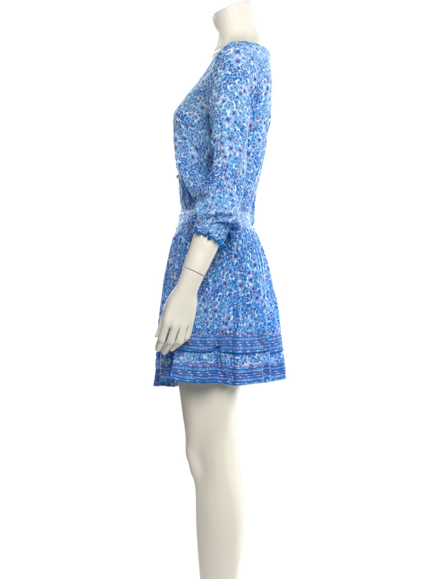 Poupette St Barth Floral Print Mini Dress