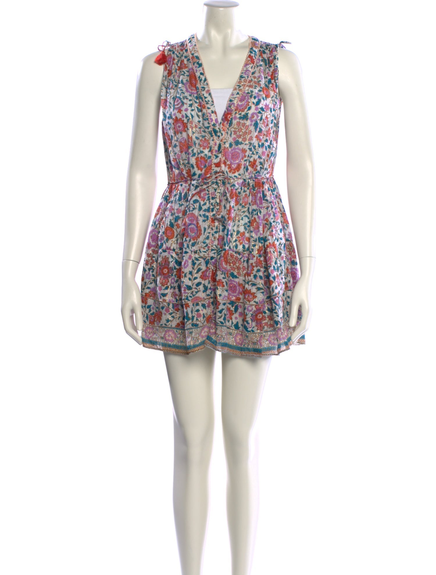Poupette St Barth Printed Mini Dress