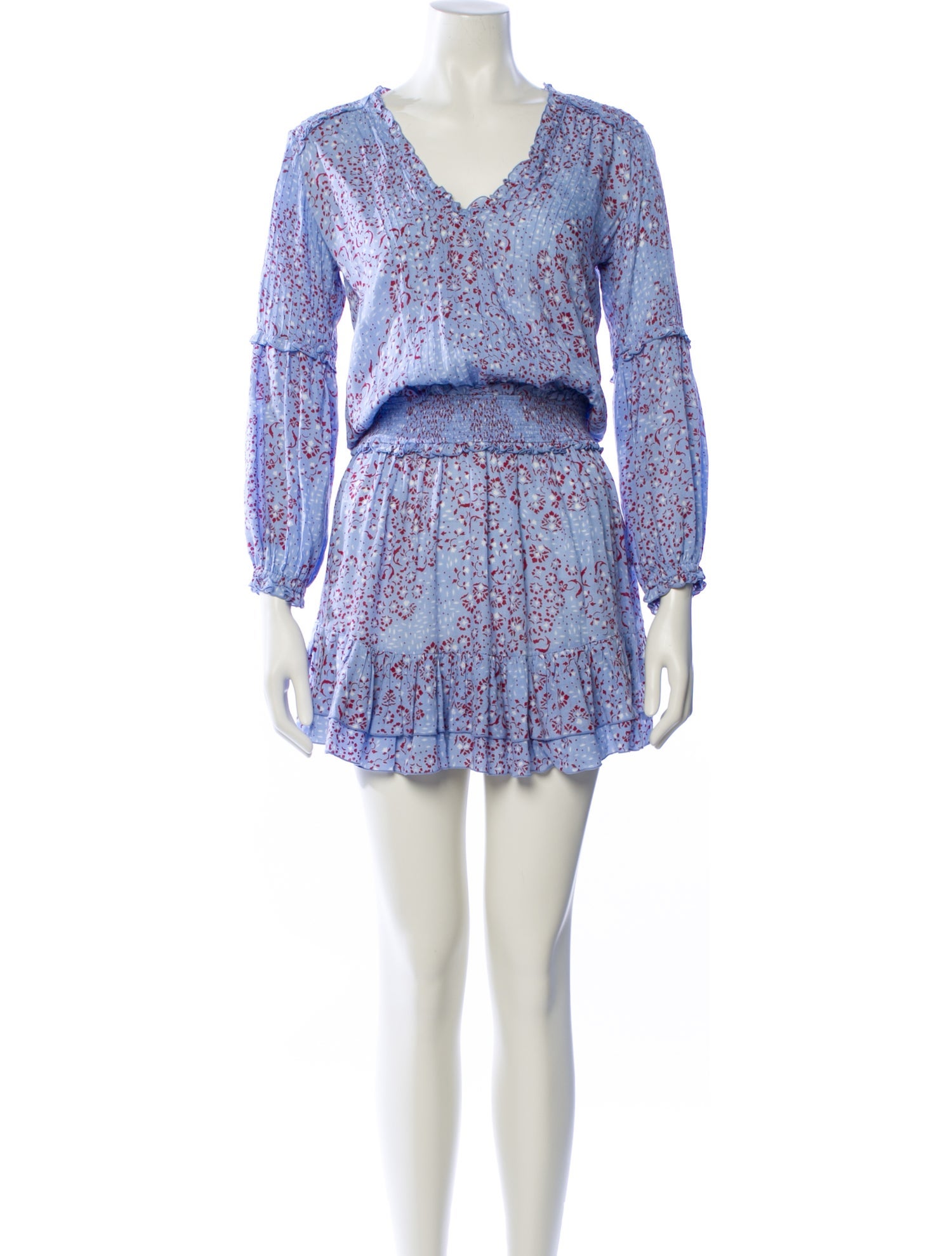 Poupette St Barth Paisley Print Mini Dress