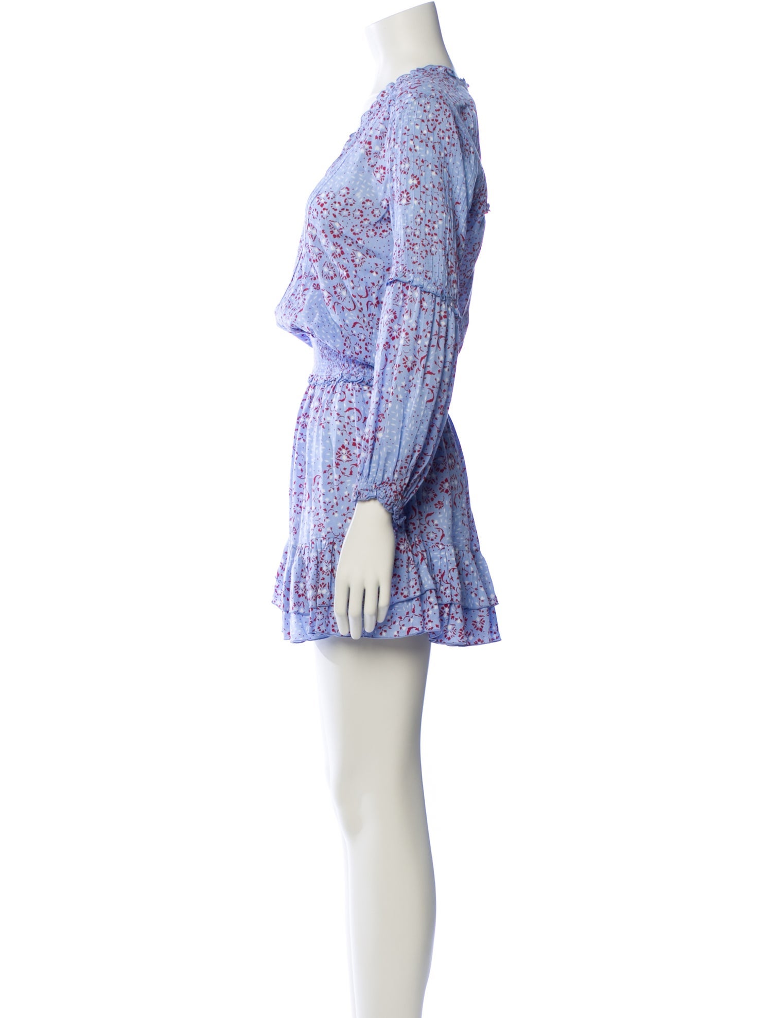 Poupette St Barth Paisley Print Mini Dress