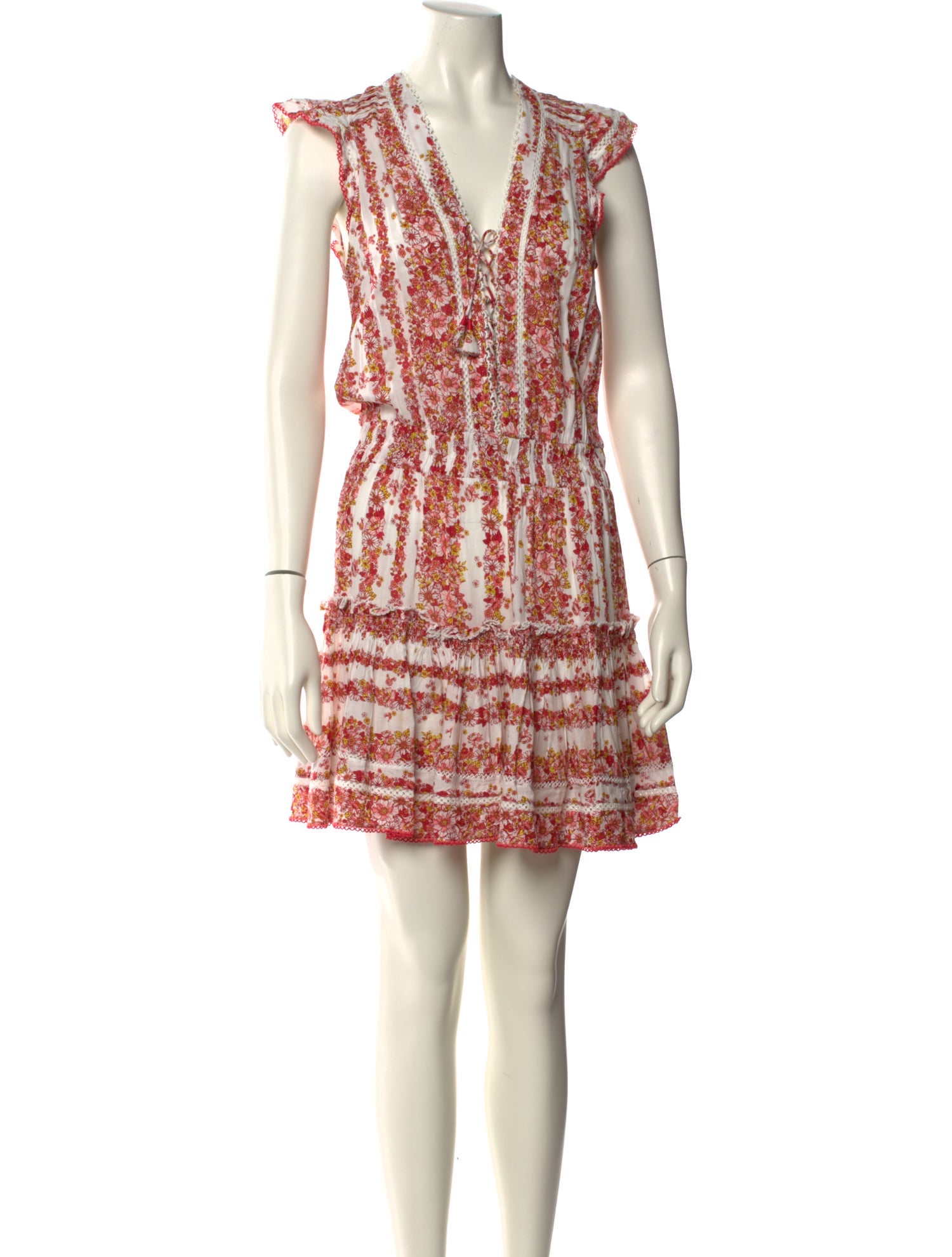 Poupette St Barth Printed Mini Dress