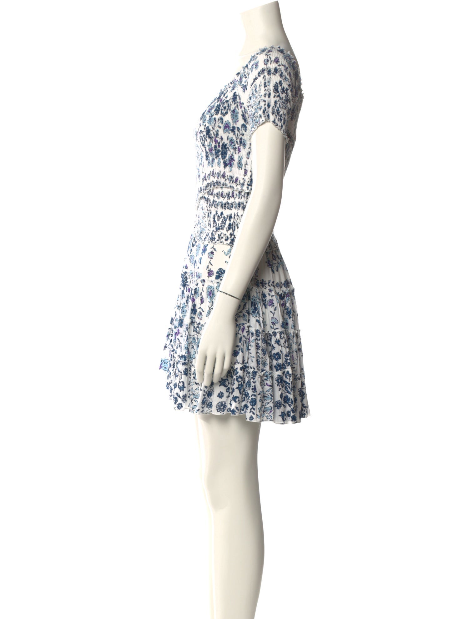 Poupette St Barth Floral Print Mini Dress