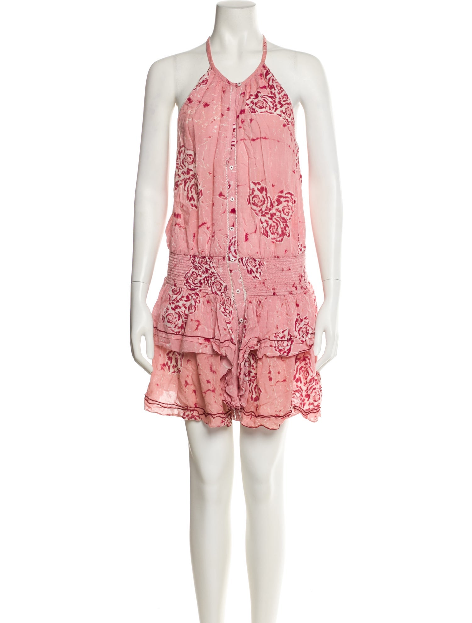 Poupette St Barth Printed Mini Dress