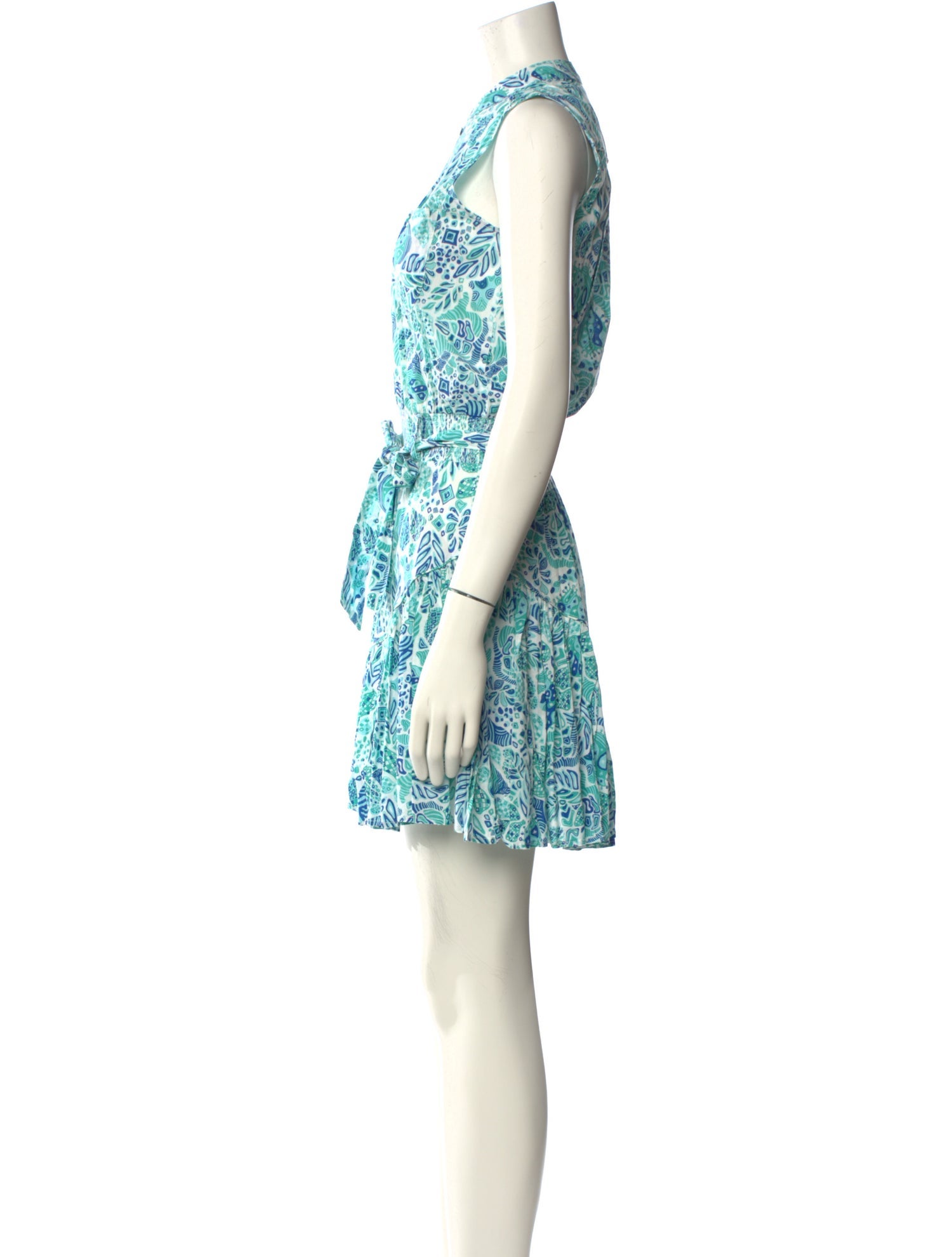 Poupette St Barth Floral Print Mini Dress