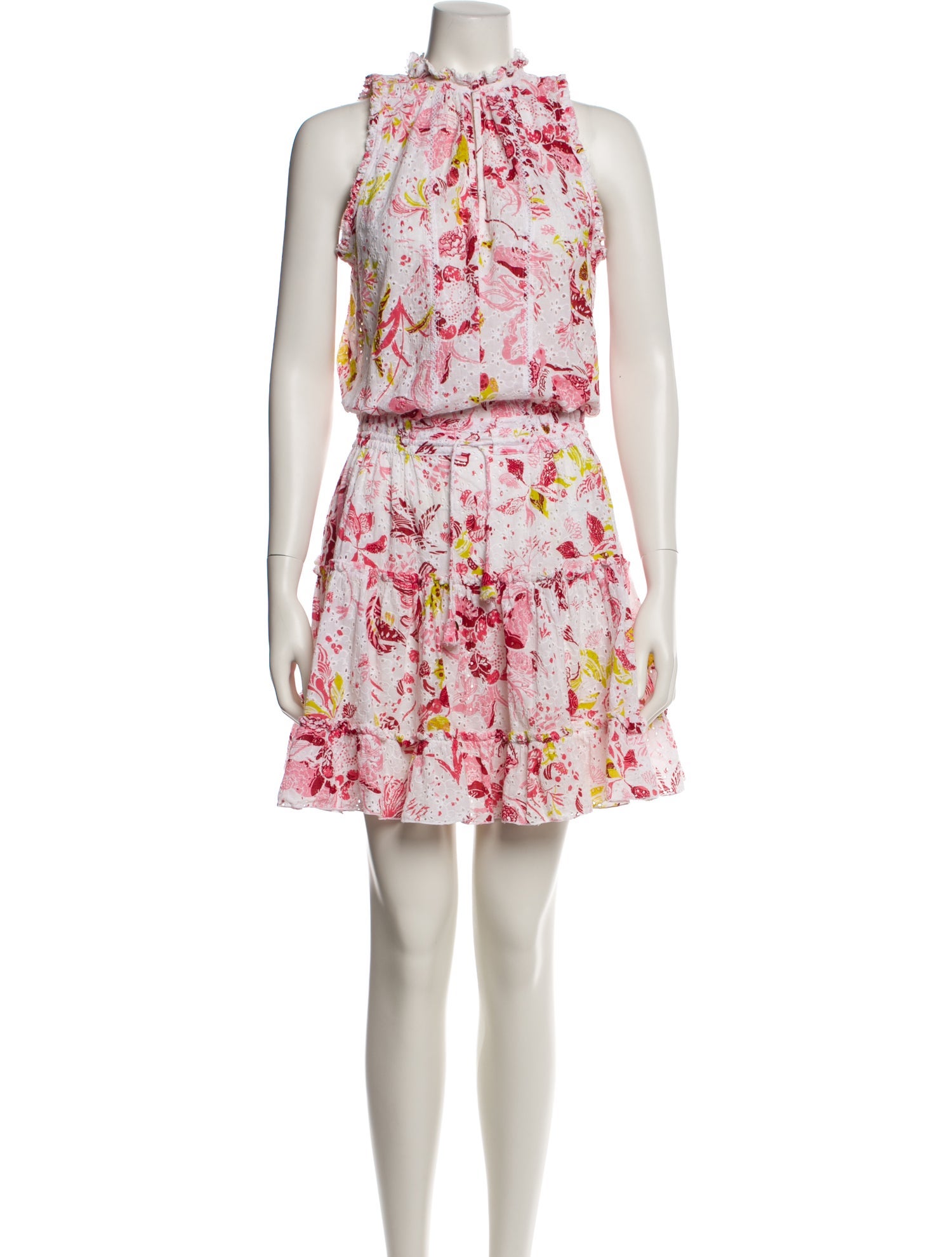 Poupette St Barth Floral Print Mini Dress