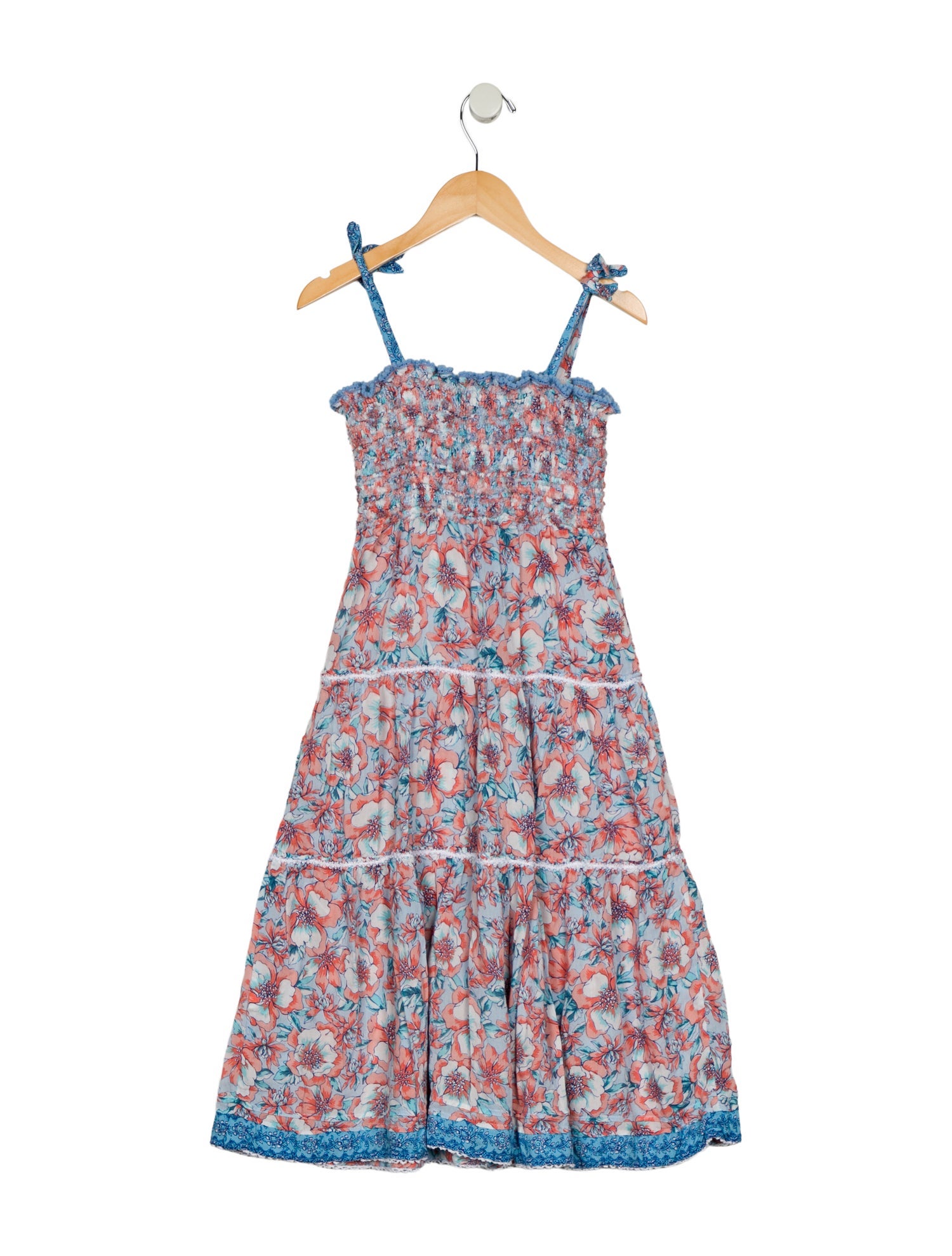 Poupette St Barth Girls' Print Sleeveless Dress