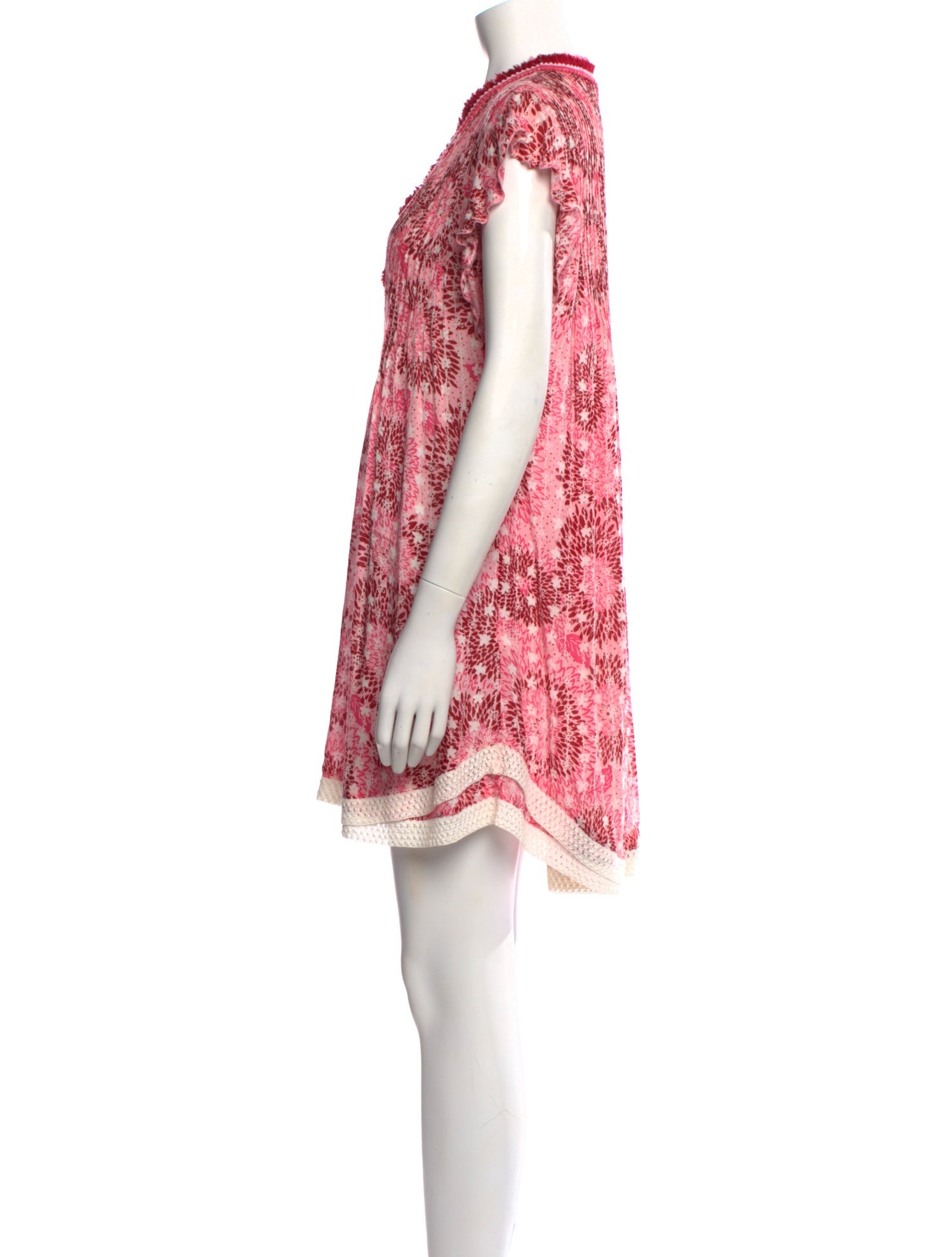 Poupette St Barth Printed Mini Dress