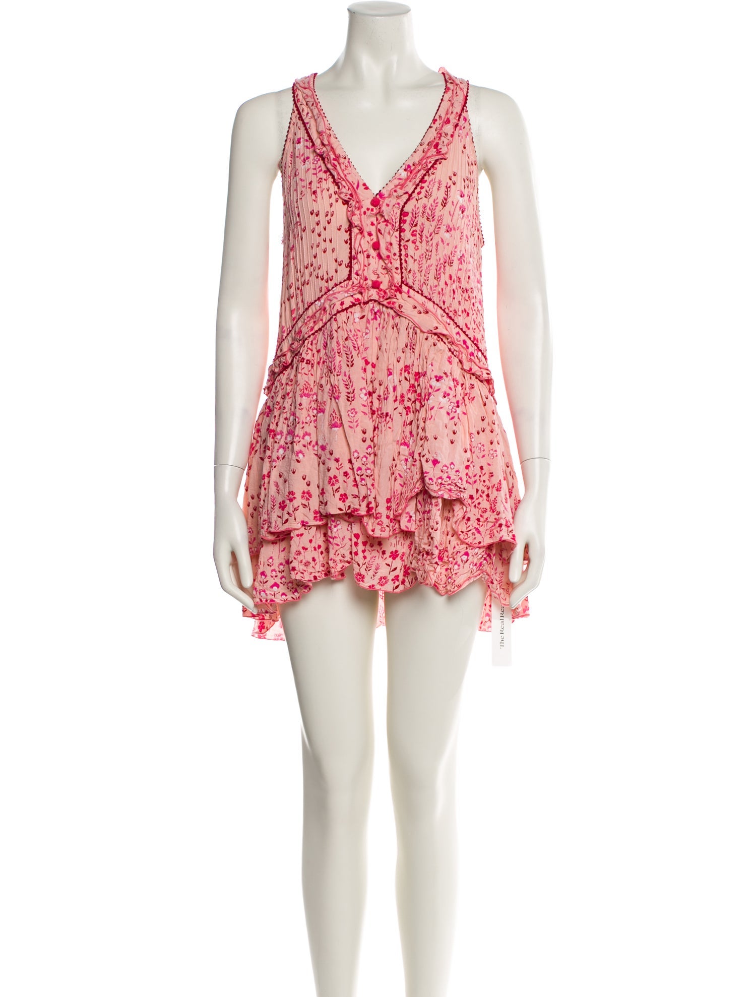 Poupette St Barth Printed Mini Dress