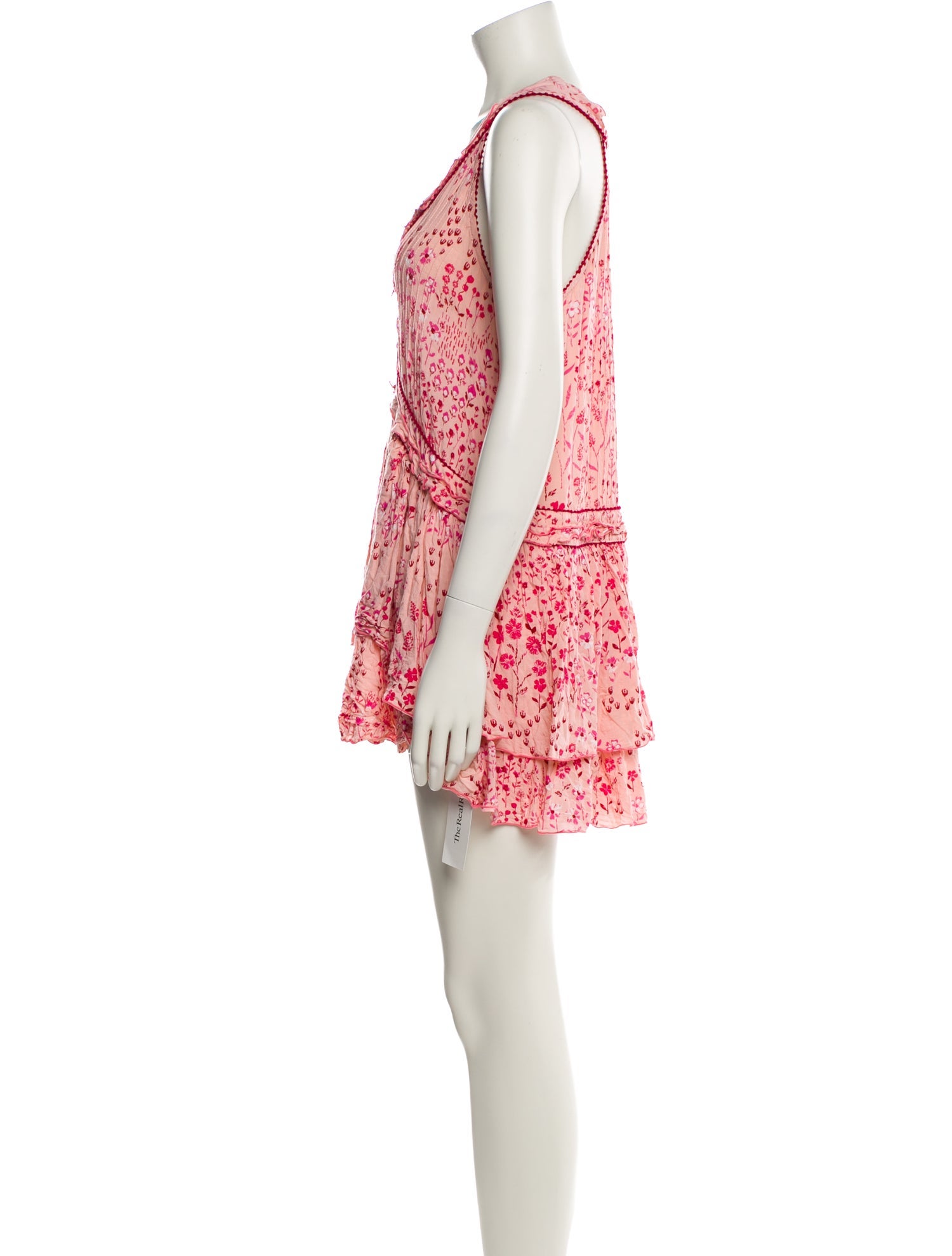 Poupette St Barth Printed Mini Dress