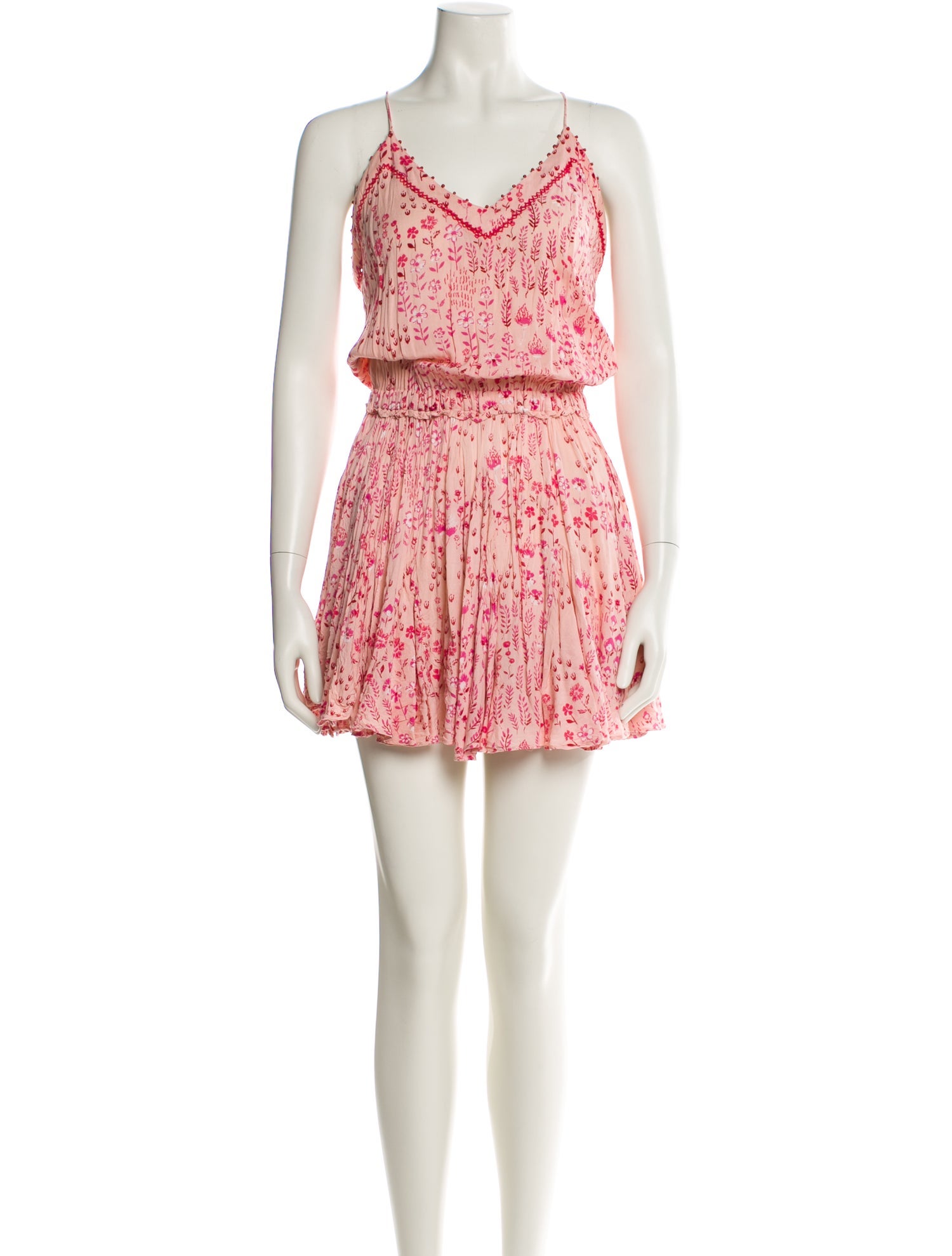 Poupette St Barth Printed Mini Dress