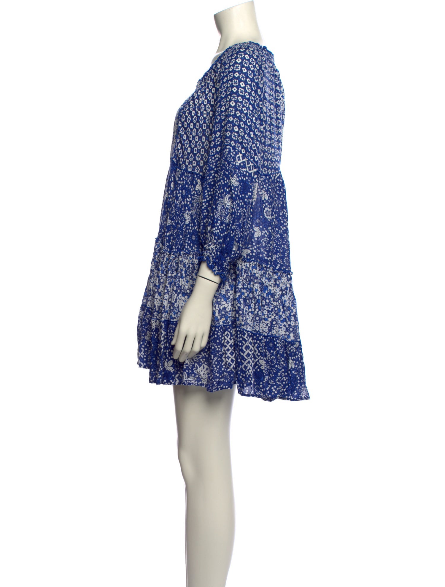 Poupette St Barth Printed Mini Dress