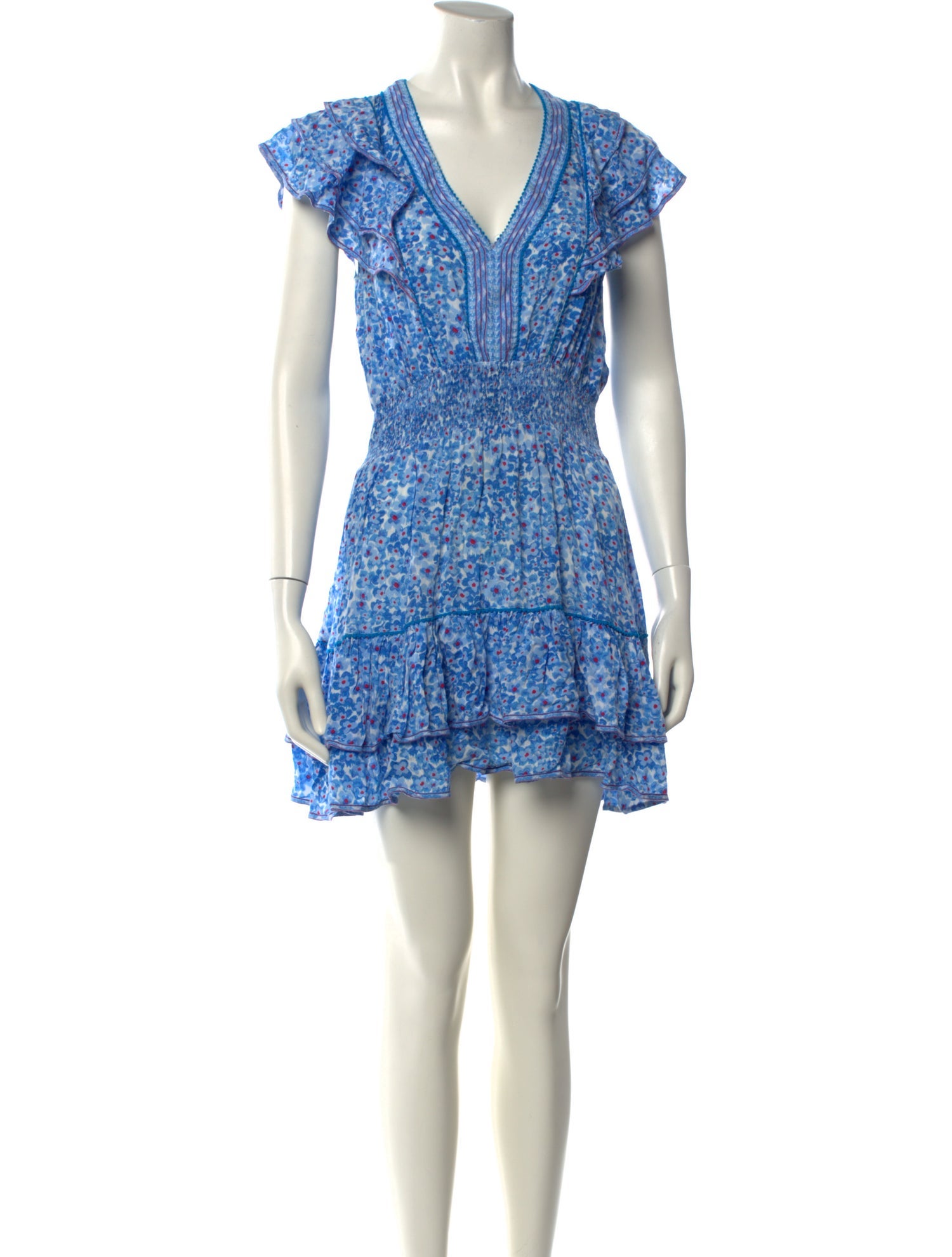 Poupette St Barth Printed Mini Dress