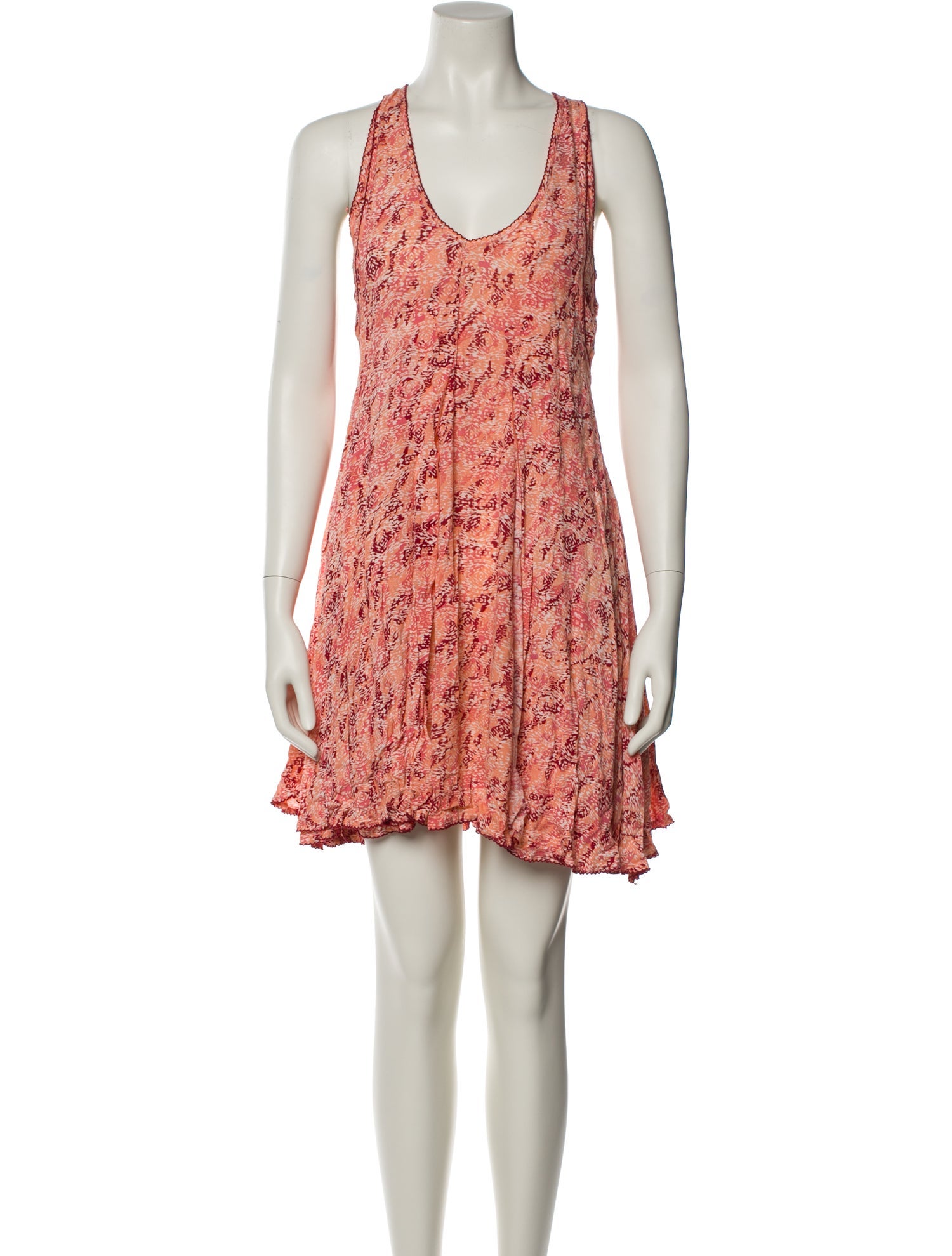 Poupette St Barth Printed Mini Dress