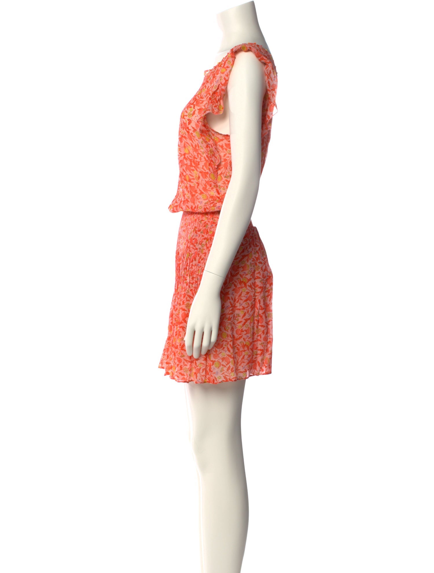 Poupette St Barth Floral Print Mini Dress