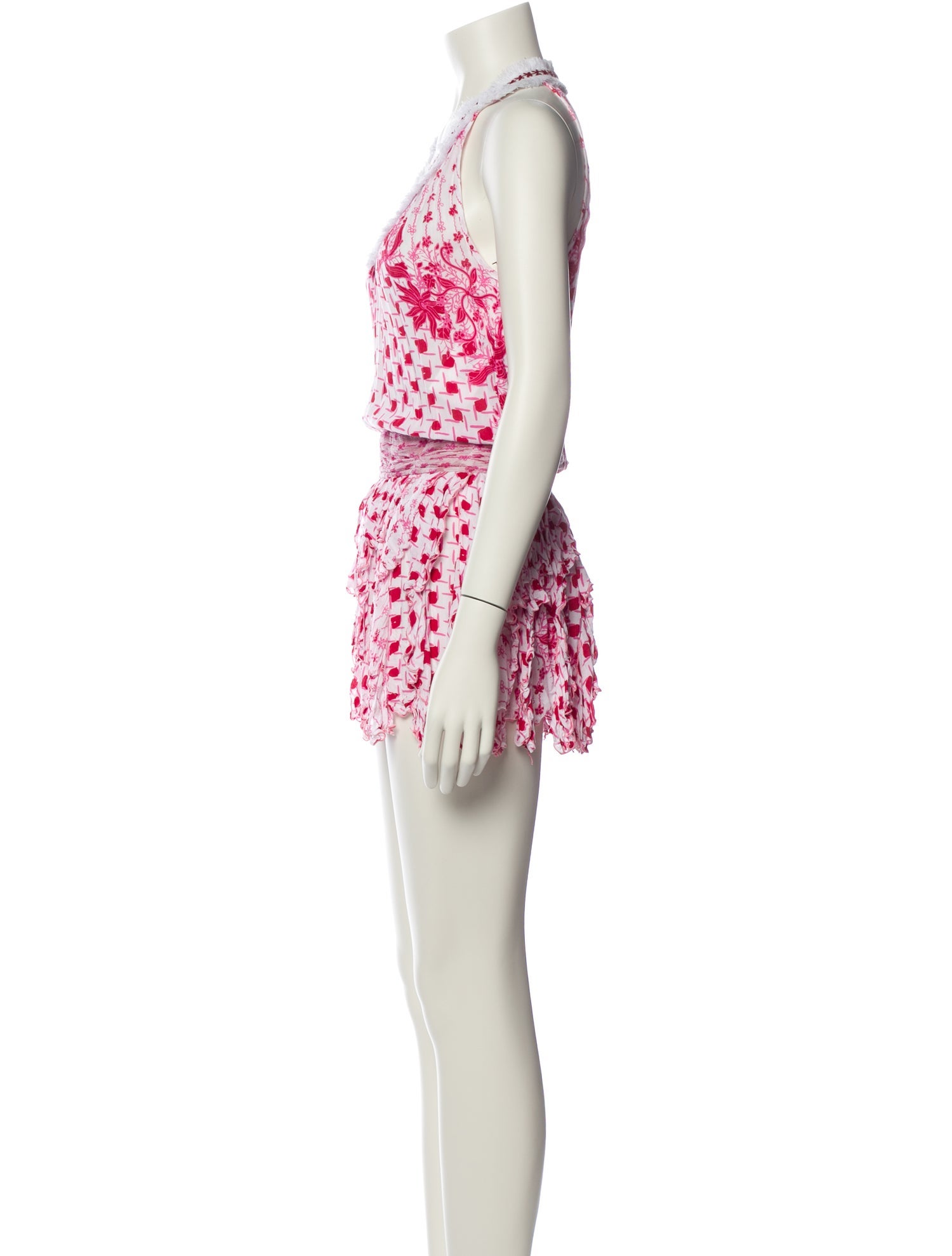 Poupette St Barth Printed Mini Dress