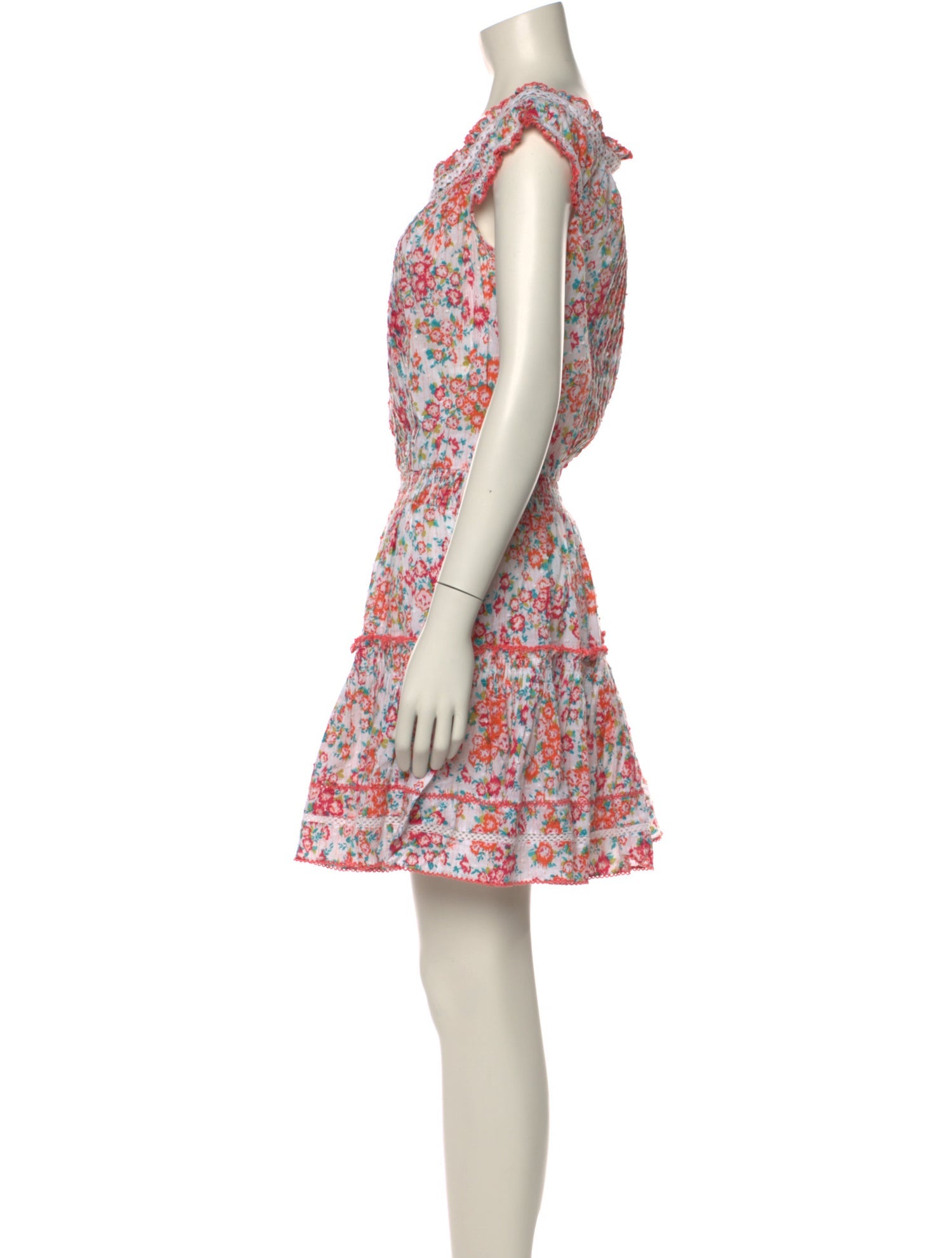 Poupette St Barth Floral Print Mini Dress