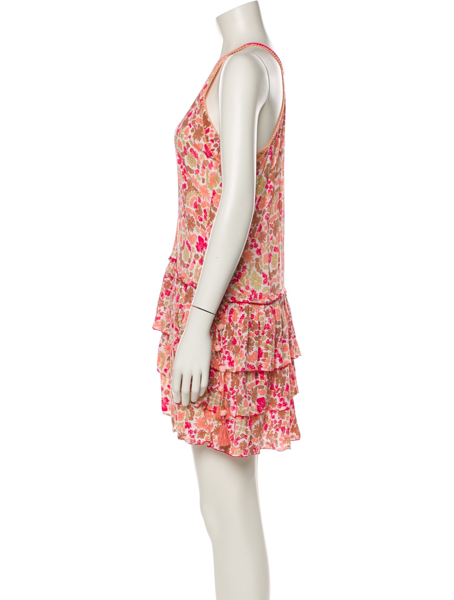 Poupette St Barth Printed Mini Dress
